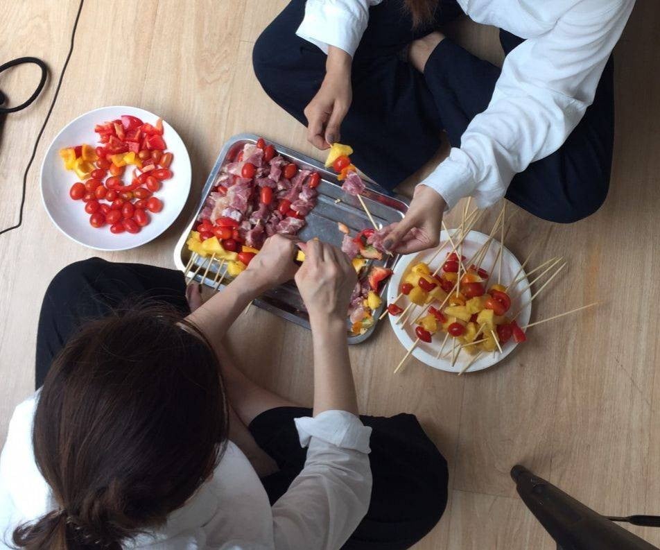 บาร์บีคิวแคมป์ปิ้ง