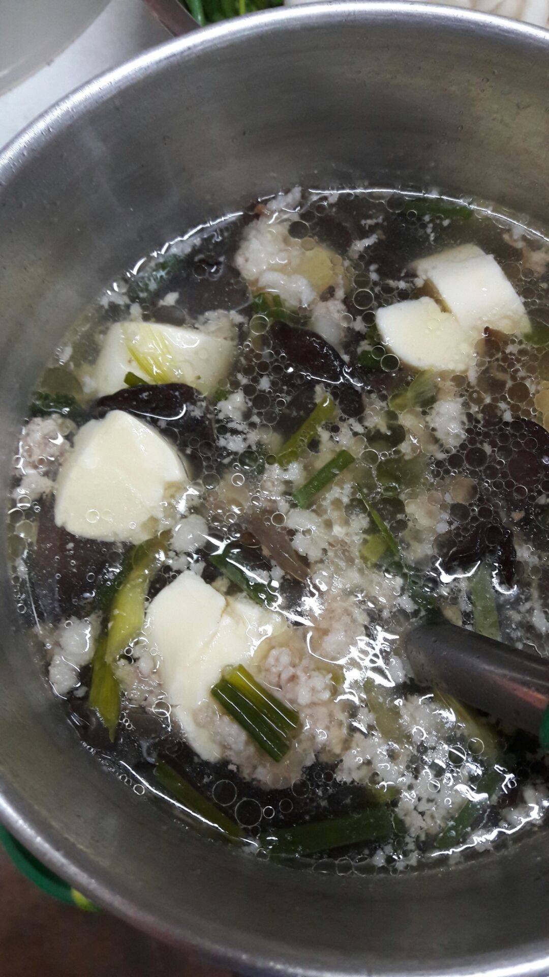 ต้มจืดเต้าหู้ไข่
