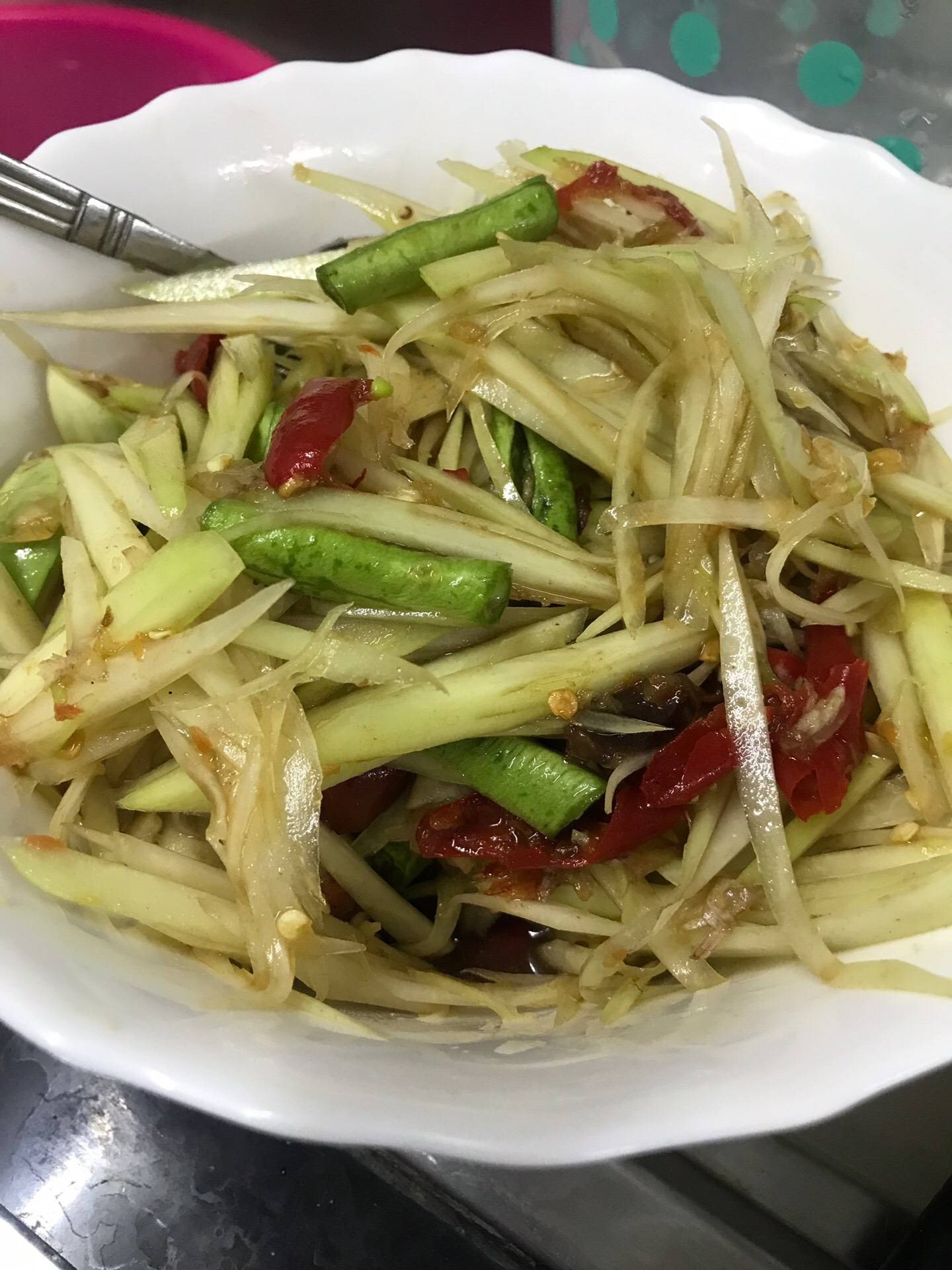 ส้มตำปลาร้านัวๆ