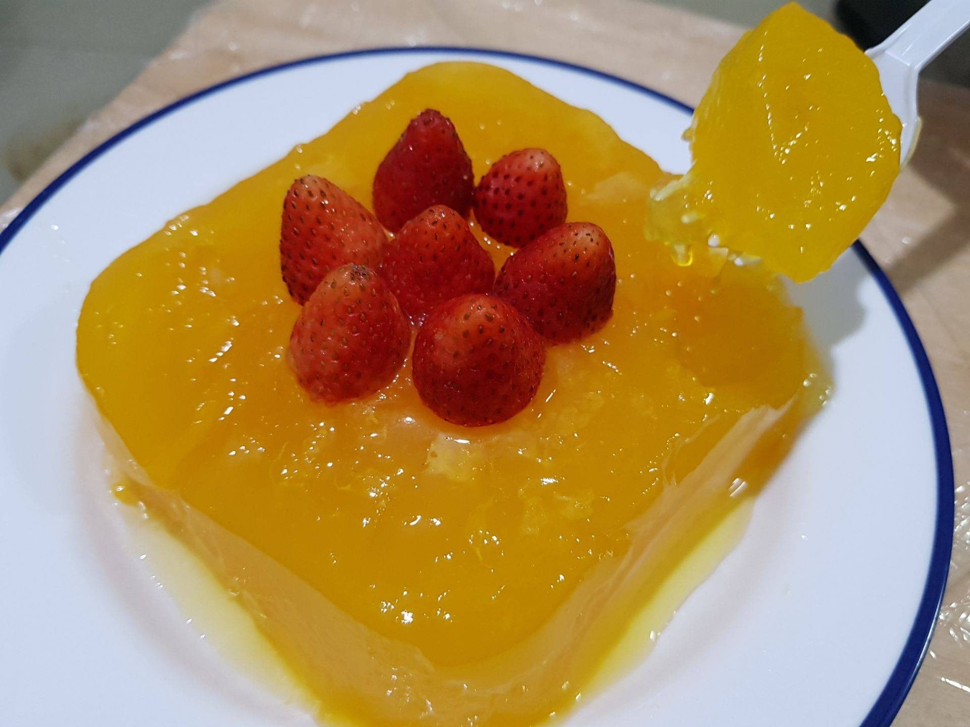 "วุ้นส้ม" เย็น เย็น จ้า🍊