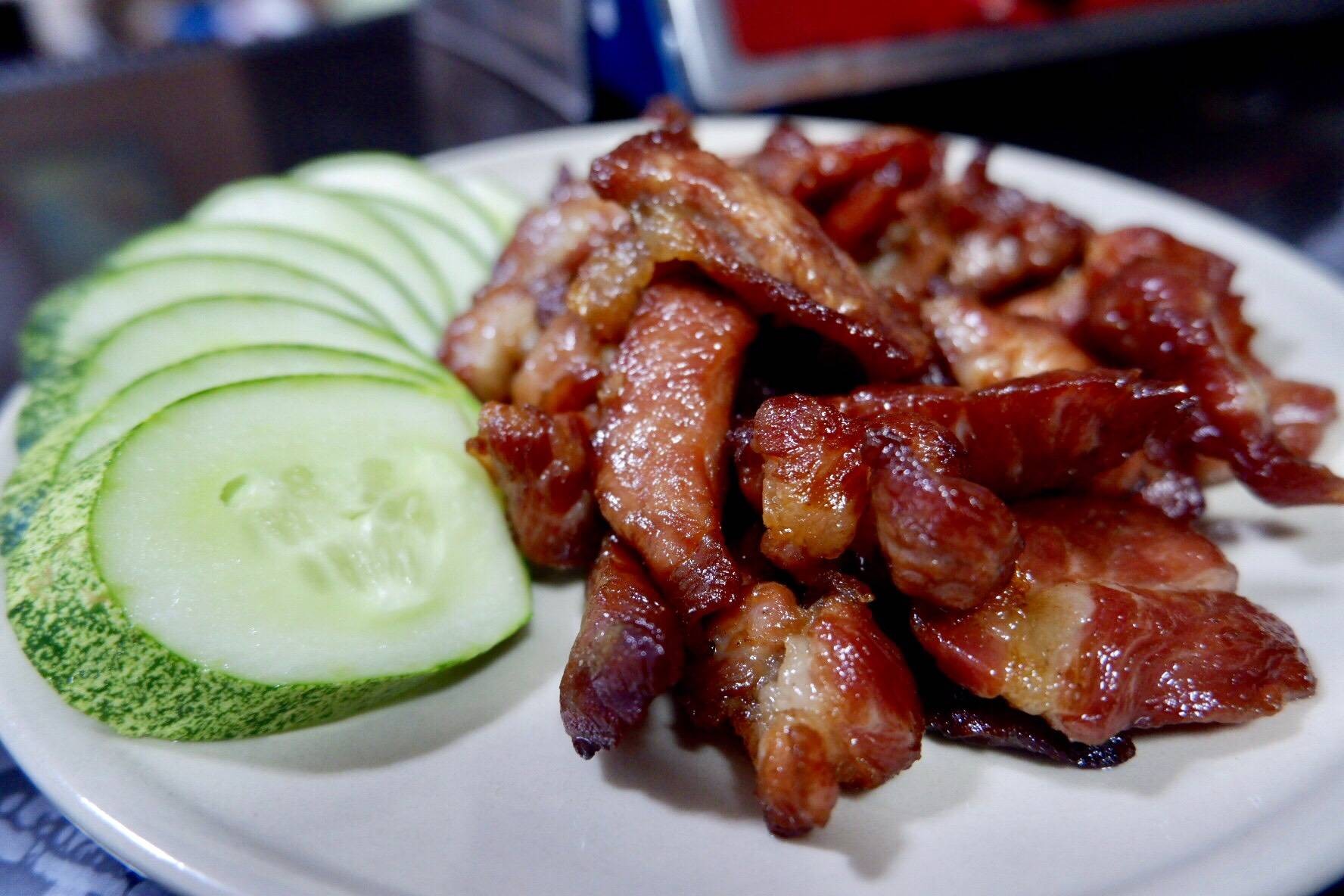 หมูแดดเดียวทอด