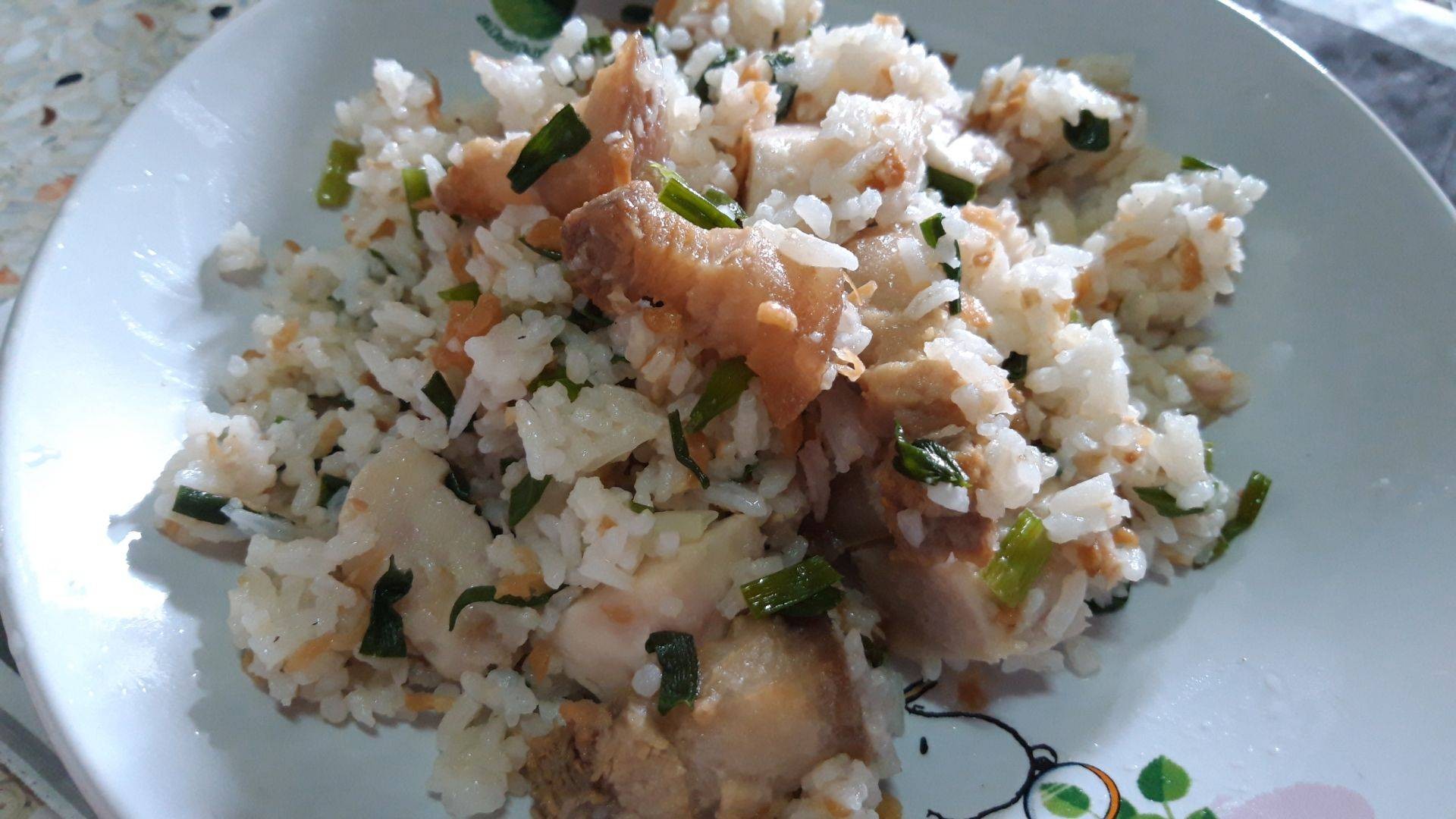 ข้าวอบเผือก