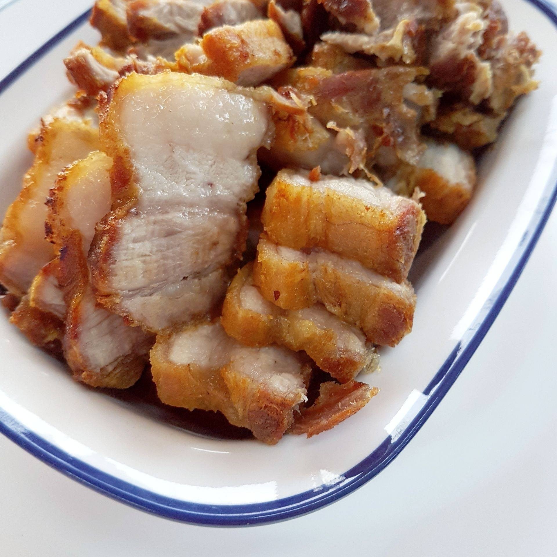 หมี่หยกหมูทอด