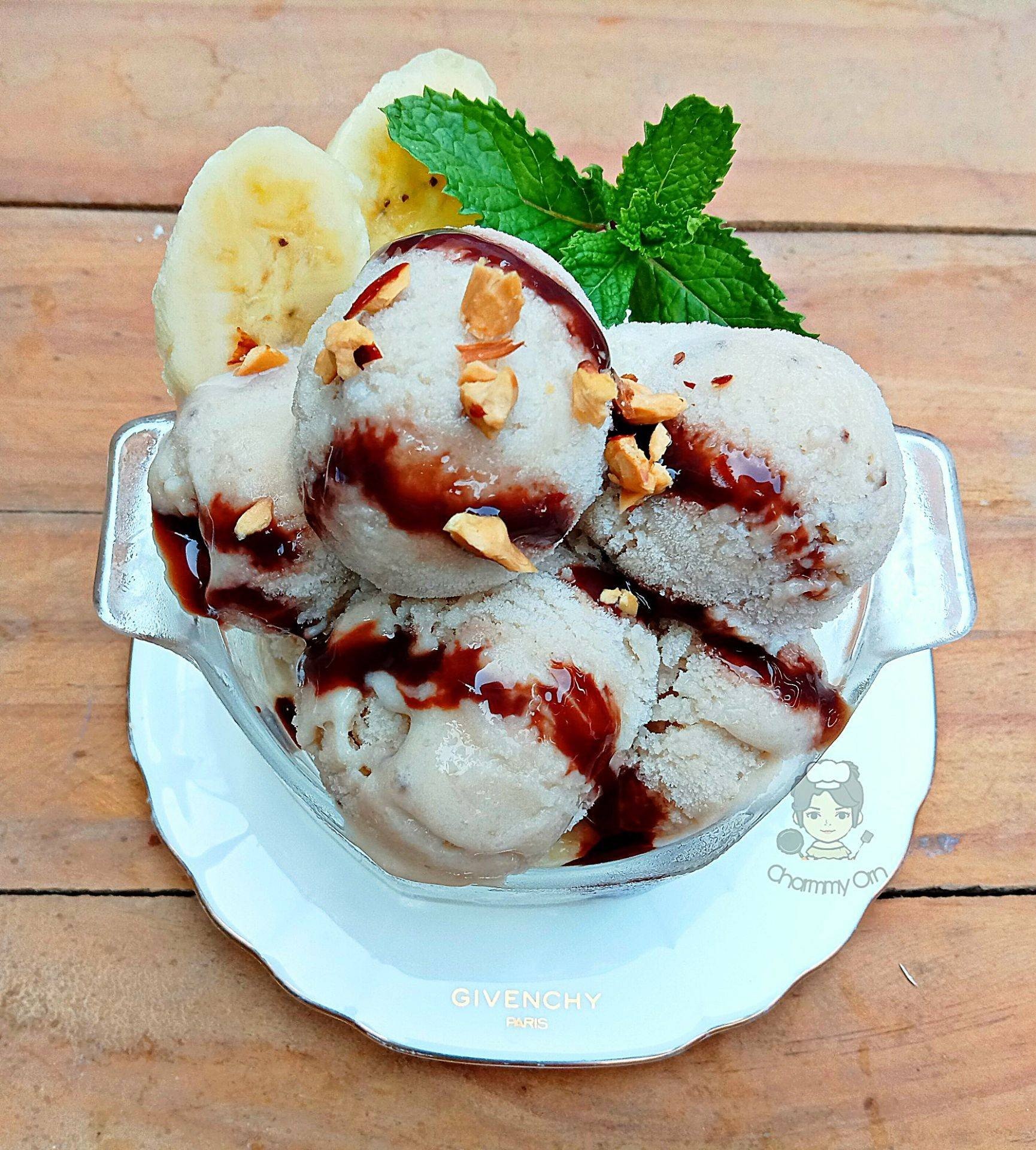 ไอศกรีมกล้วยหอมโฮมเมด