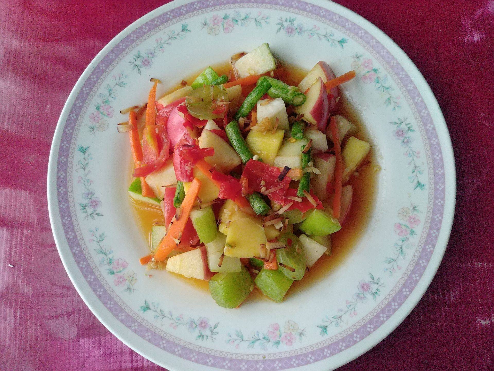 ส้มตำผลไม้