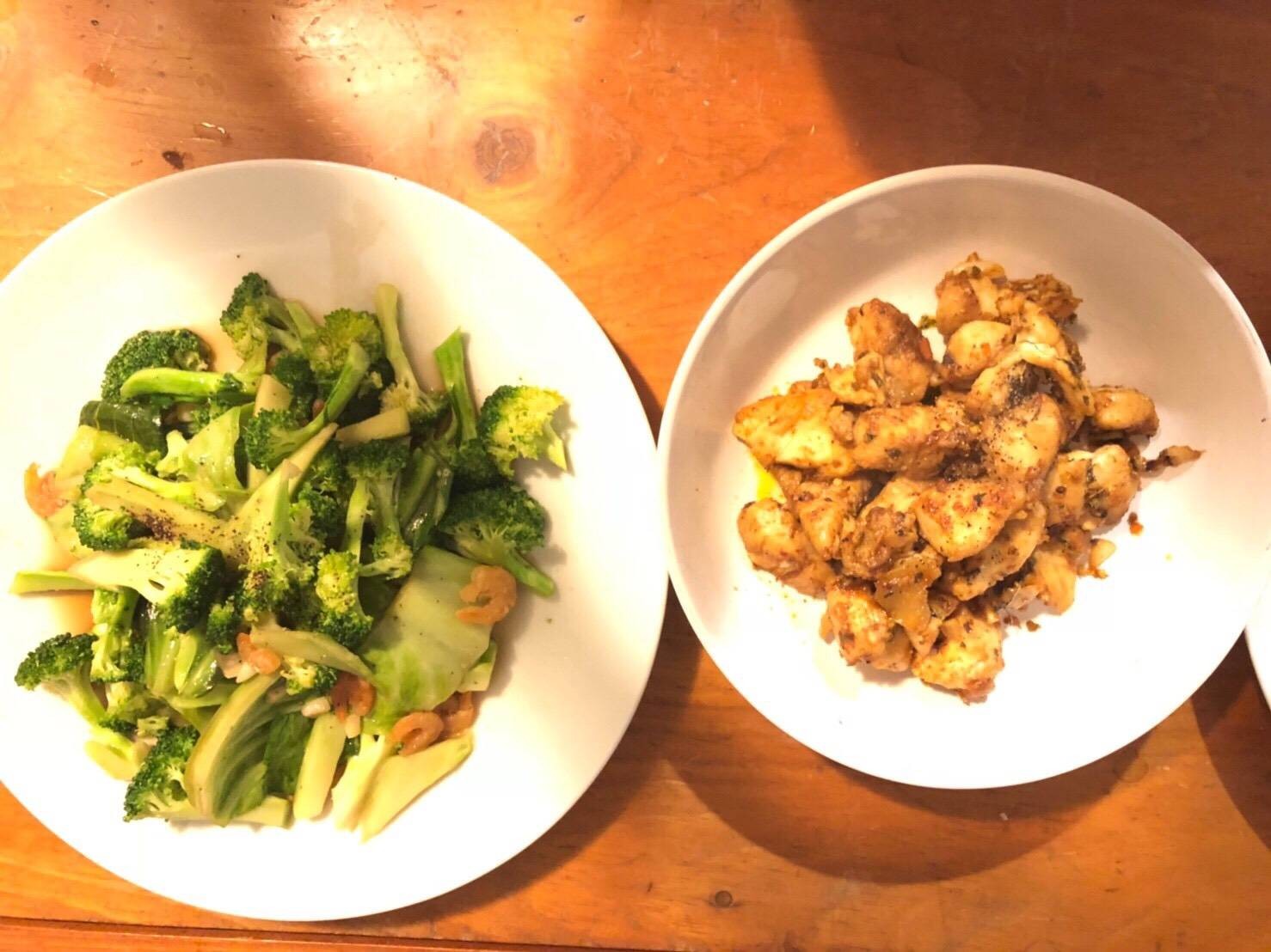 ผัดผักบล็อคโคลี่