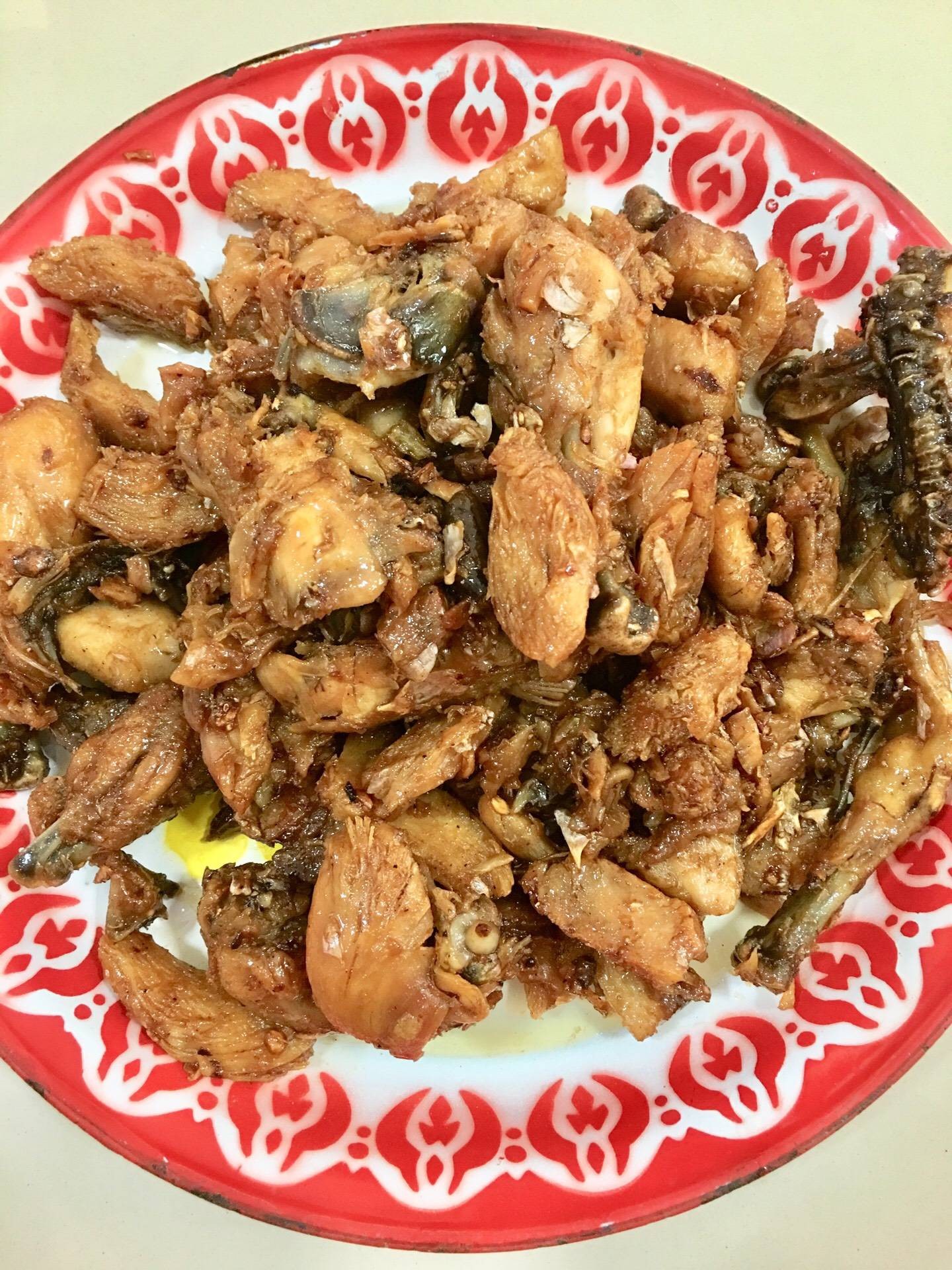 “ไก่กรอบปรุงรส"