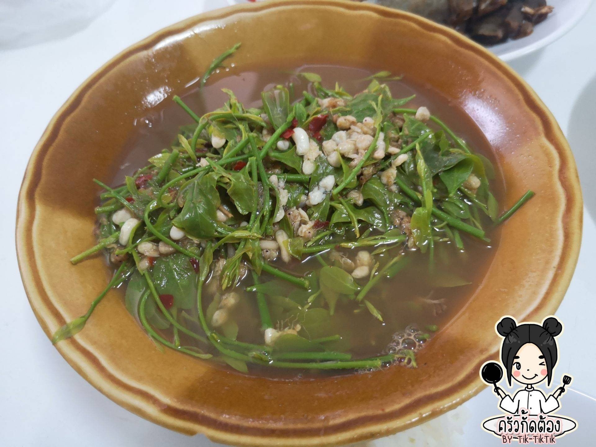 แกงผักหวาน​ใส่​ไข่​มดแดง​🍴