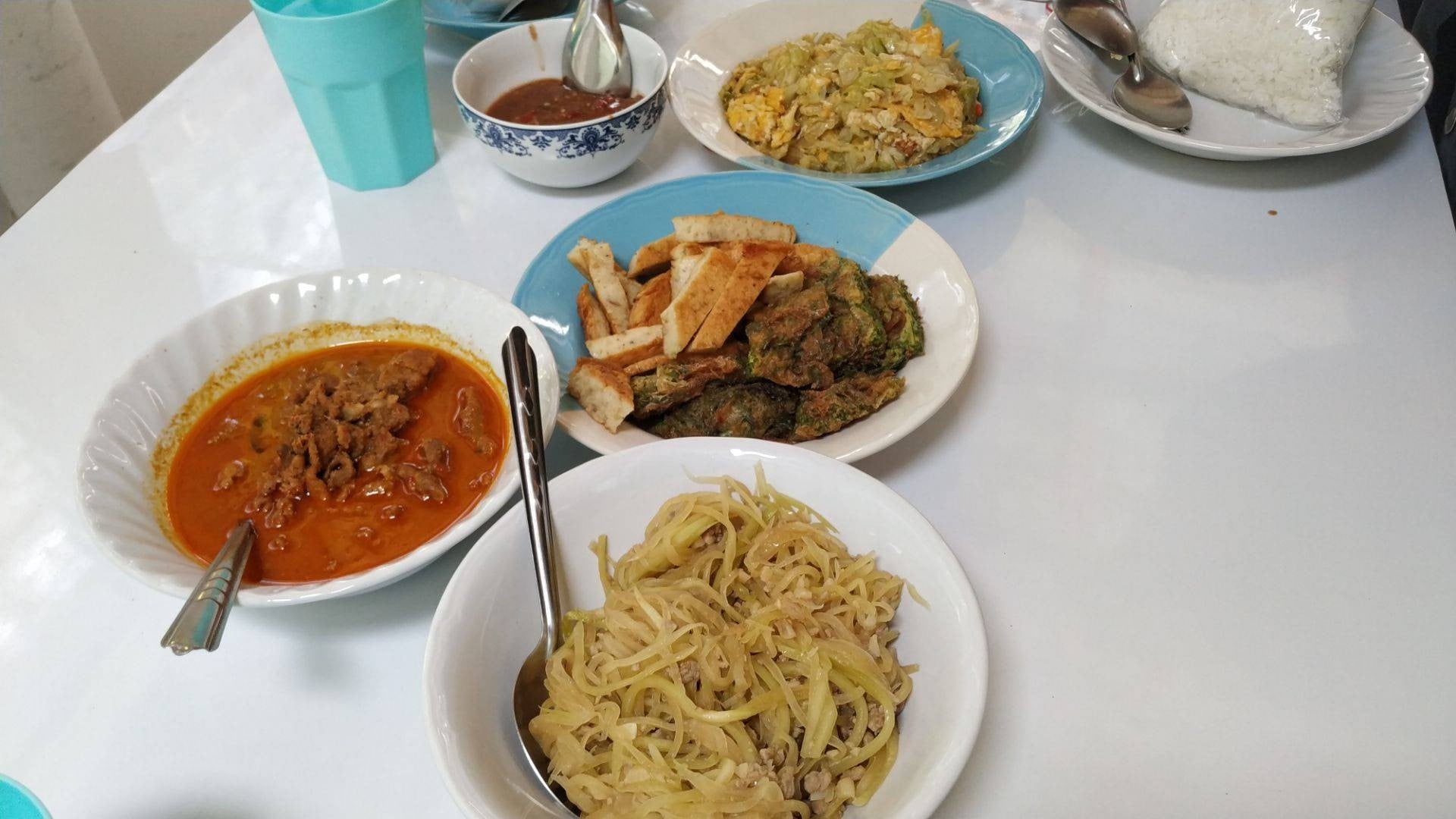 ผัดมะละกอหมูสับ