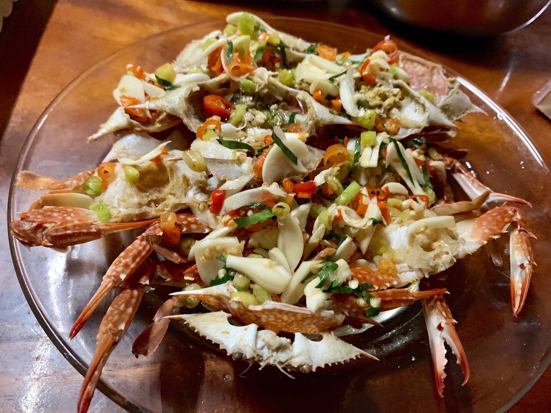ยำปูม้า