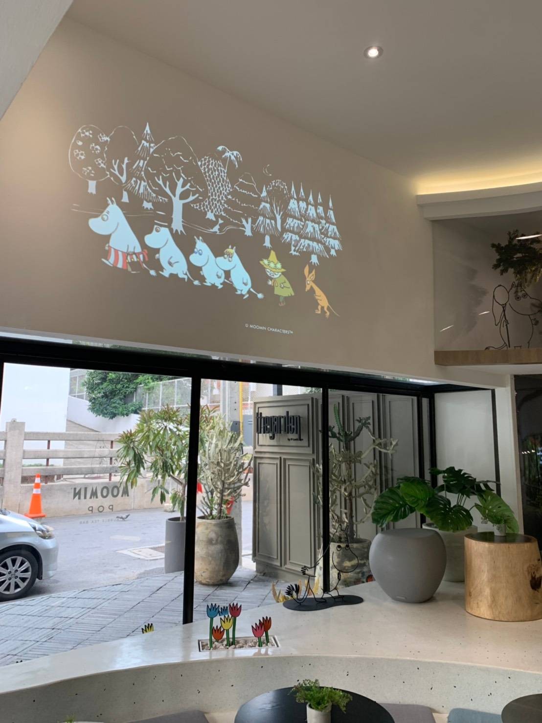 Moomin Pop Bubble Tea Bar Thegarden by P Landscape