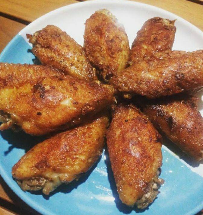 ปีกไก่ทอดซีอิ๊ว(No ชูรส )
