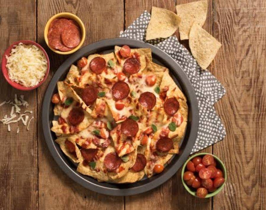 พิซซ่านาโชว่ Pizza Nachos