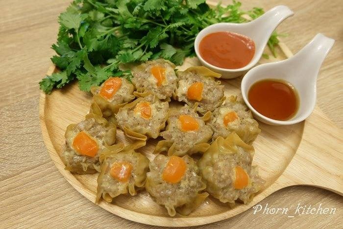 ขนมจีบหมูสับไข่เค็ม