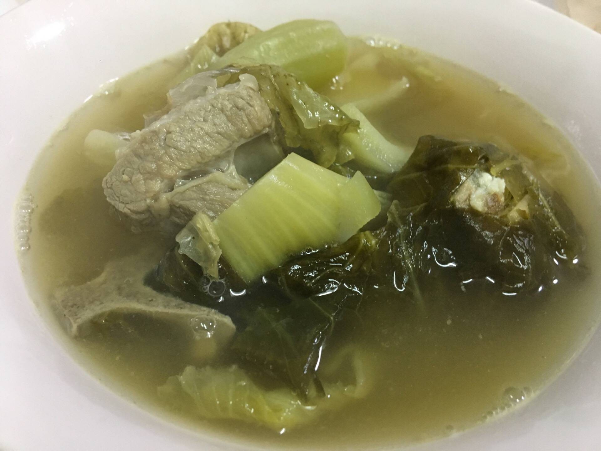 ต้มเล้งผักกาดดอง