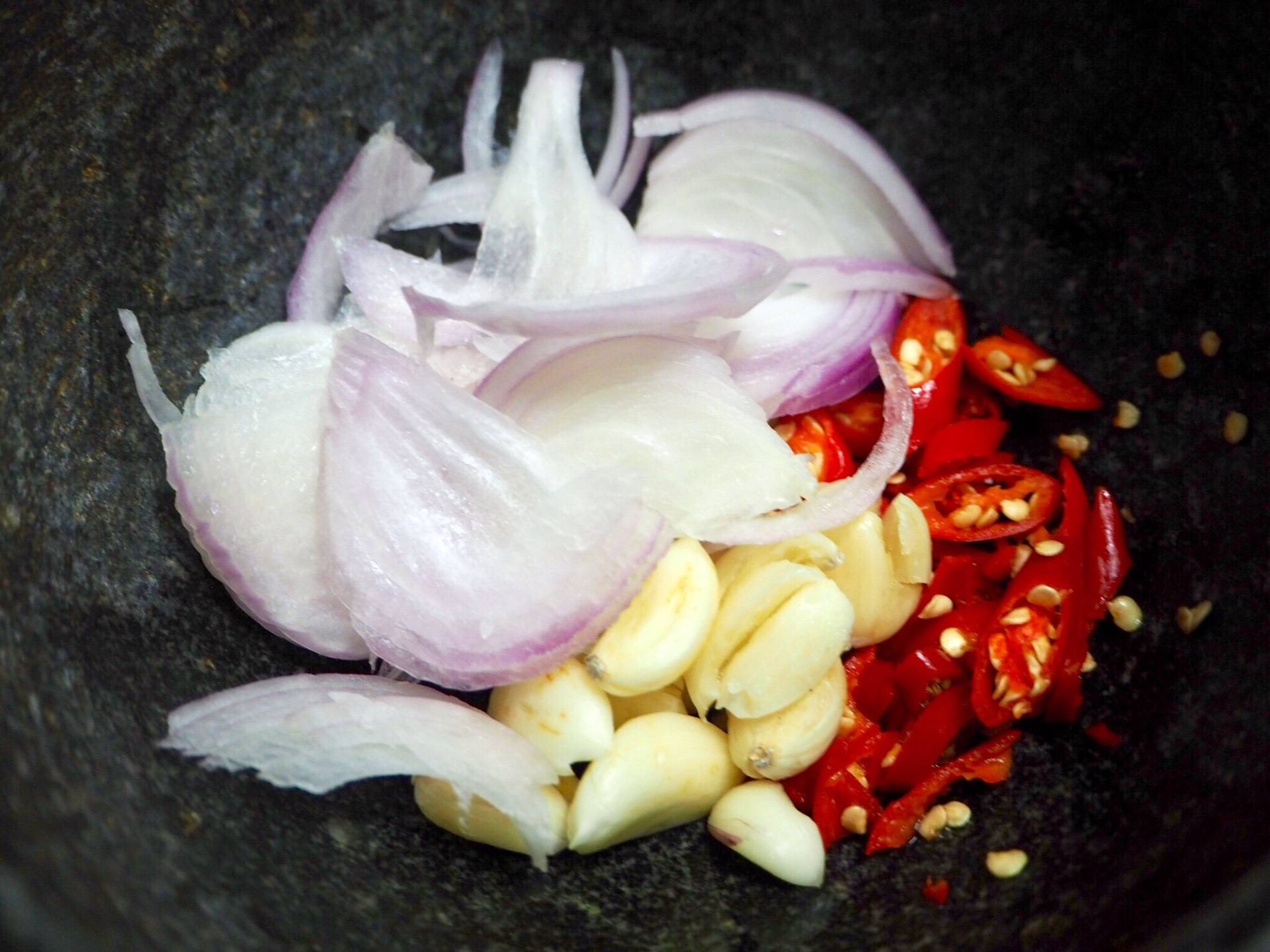 สะตอผัดกะปิกุ้งสด