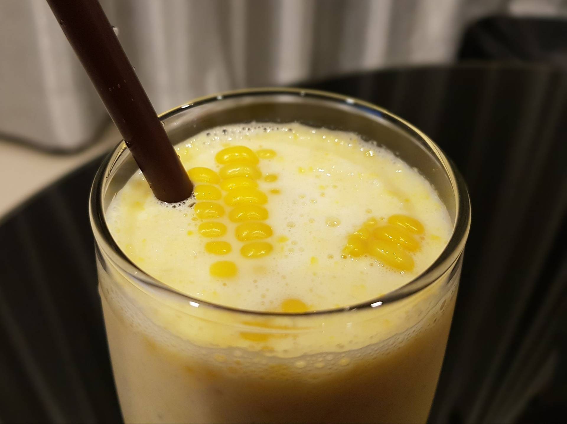 ข้าวโพดนมสดน้ำผึ้งปั่น 🌽