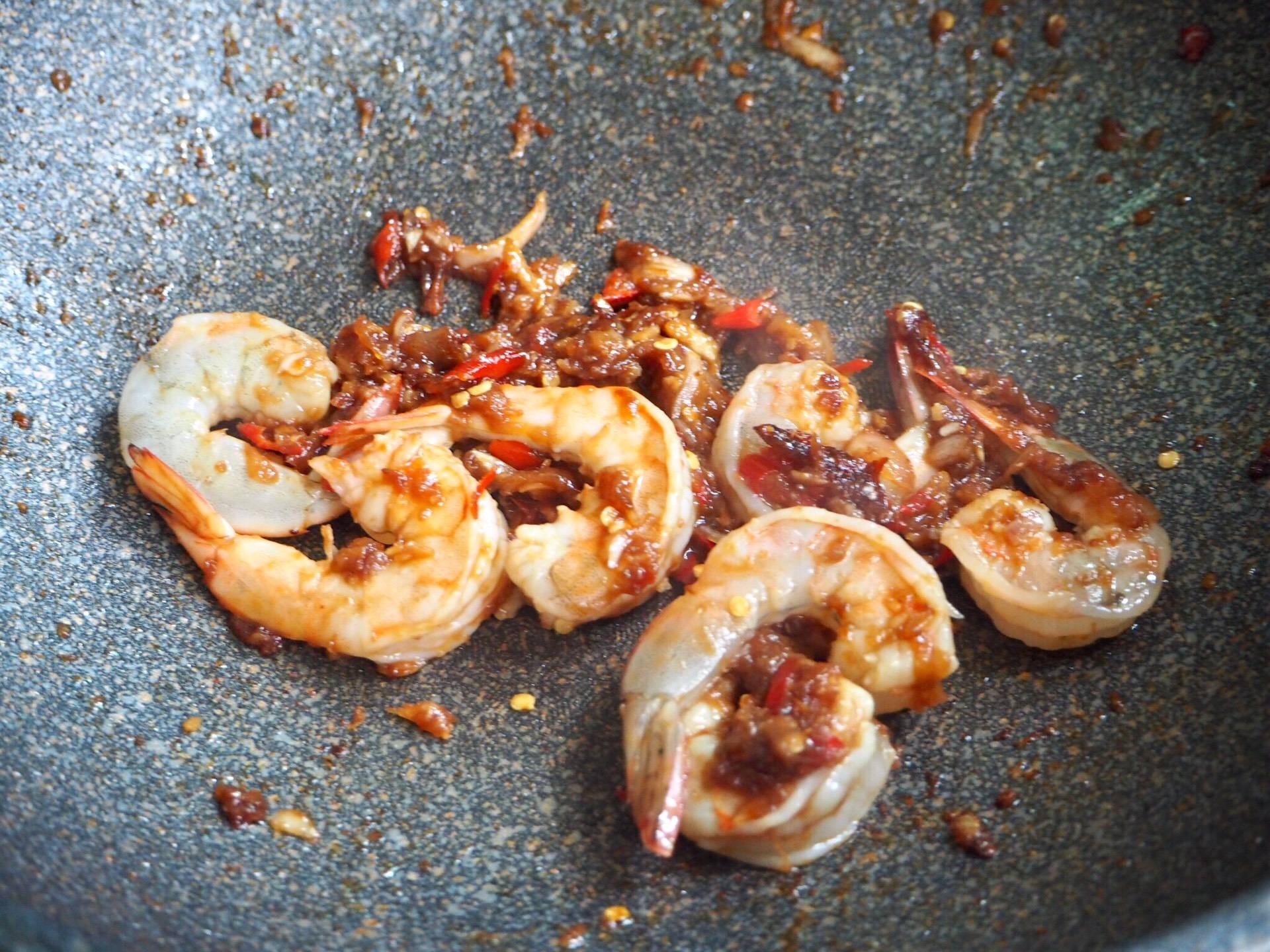 สะตอผัดกะปิกุ้งสด
