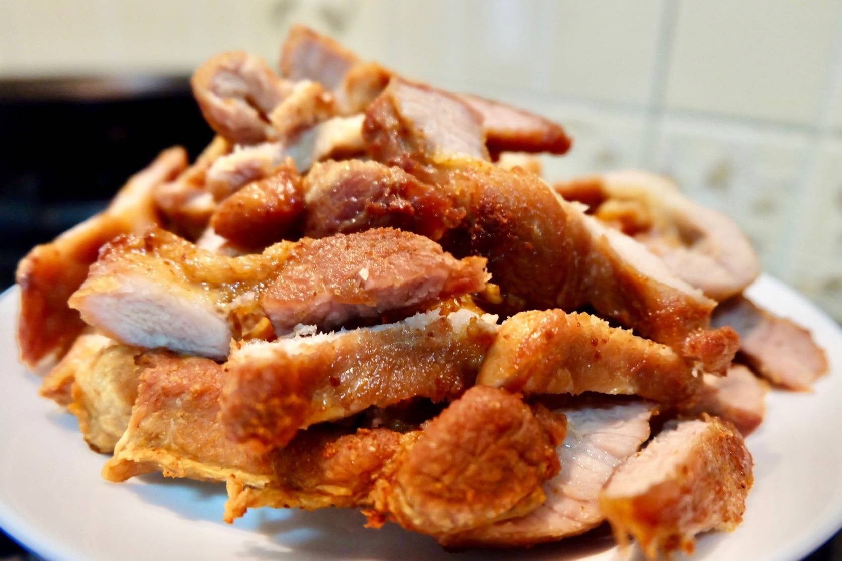 สันคอทอดน้ำปลา