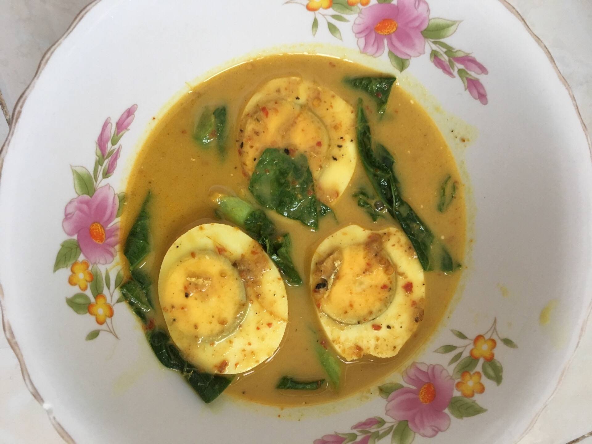 แกงกะทิไข่ต้ม🥚