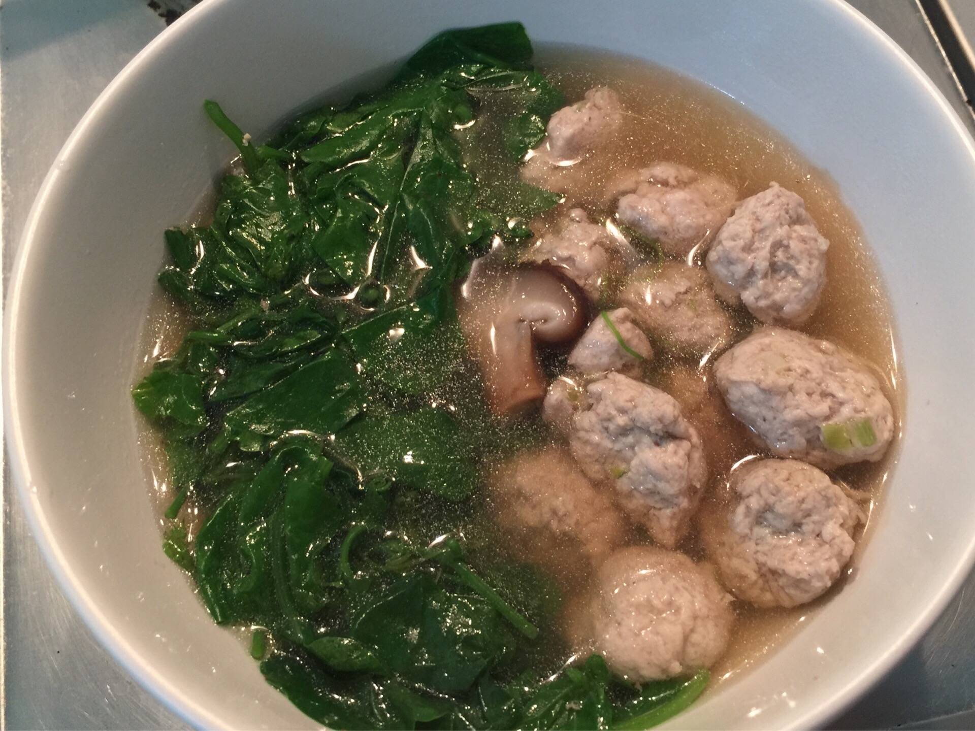 ต้มจืดตำลึงหมู