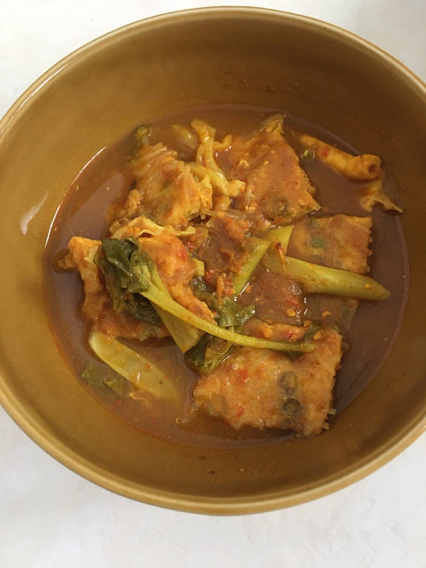 แกงส้มไข่เจียววุ้นเส้น