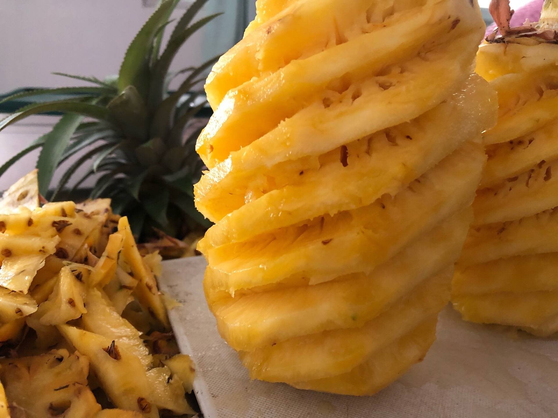 สับปะรดนมสดปั่น