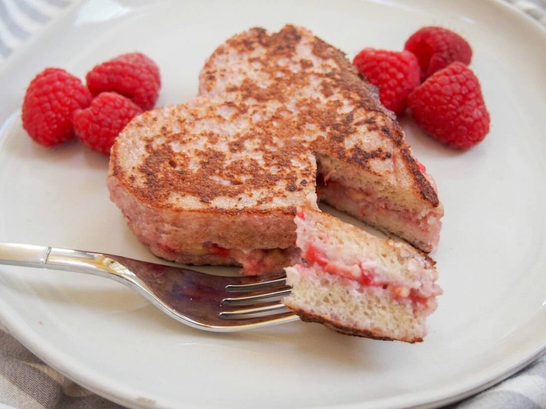 Raspberry French Toast By Chef Toon