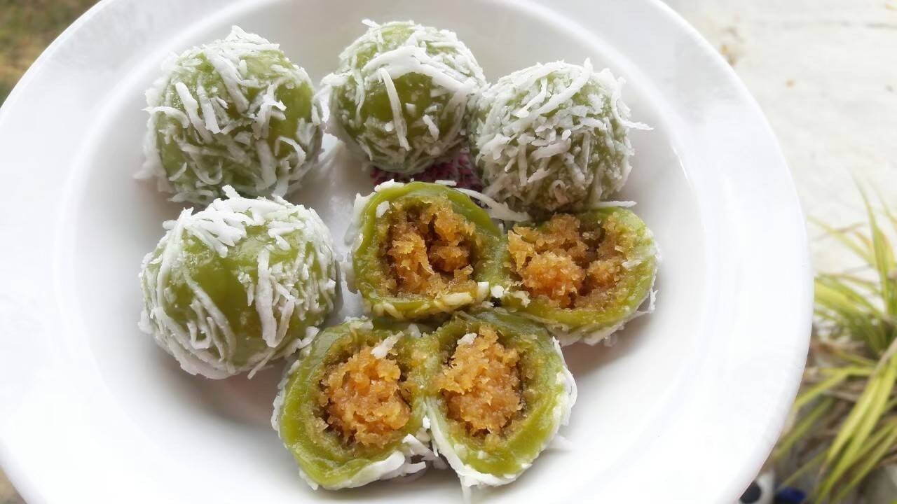 ขนมต้มใบเตยมะพร้าวน้ำหอม
