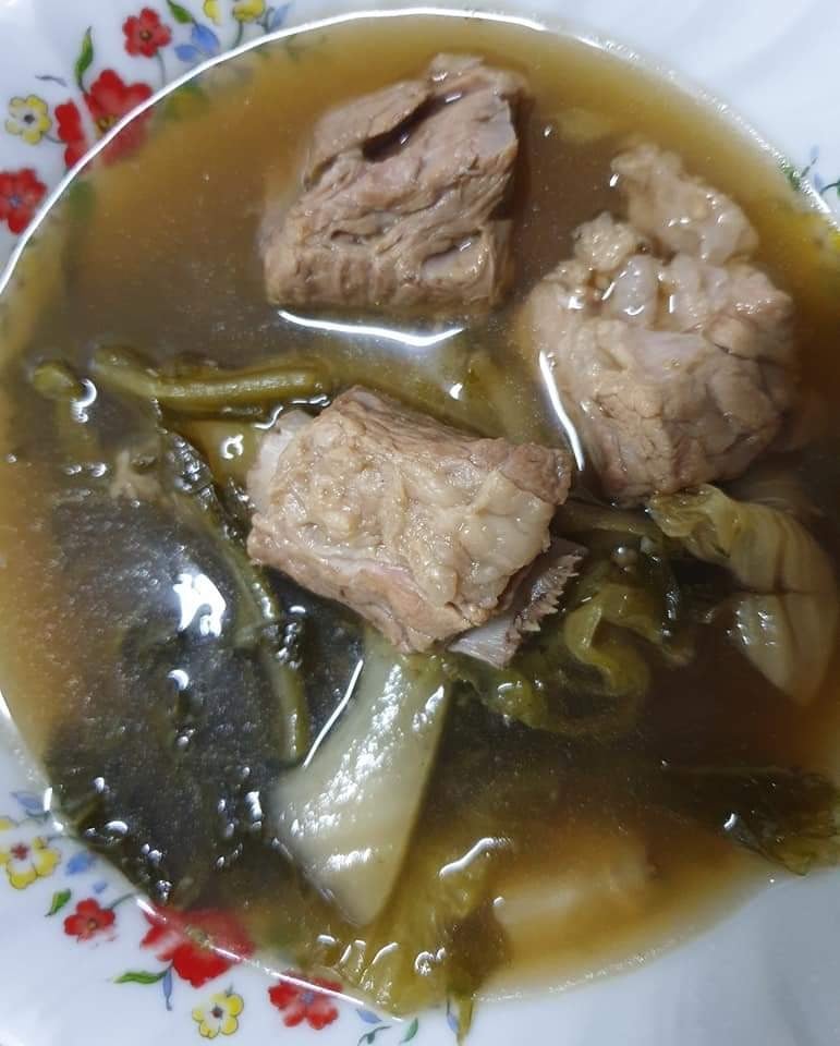 ต้มผักกาดดองซี่โครงหมู