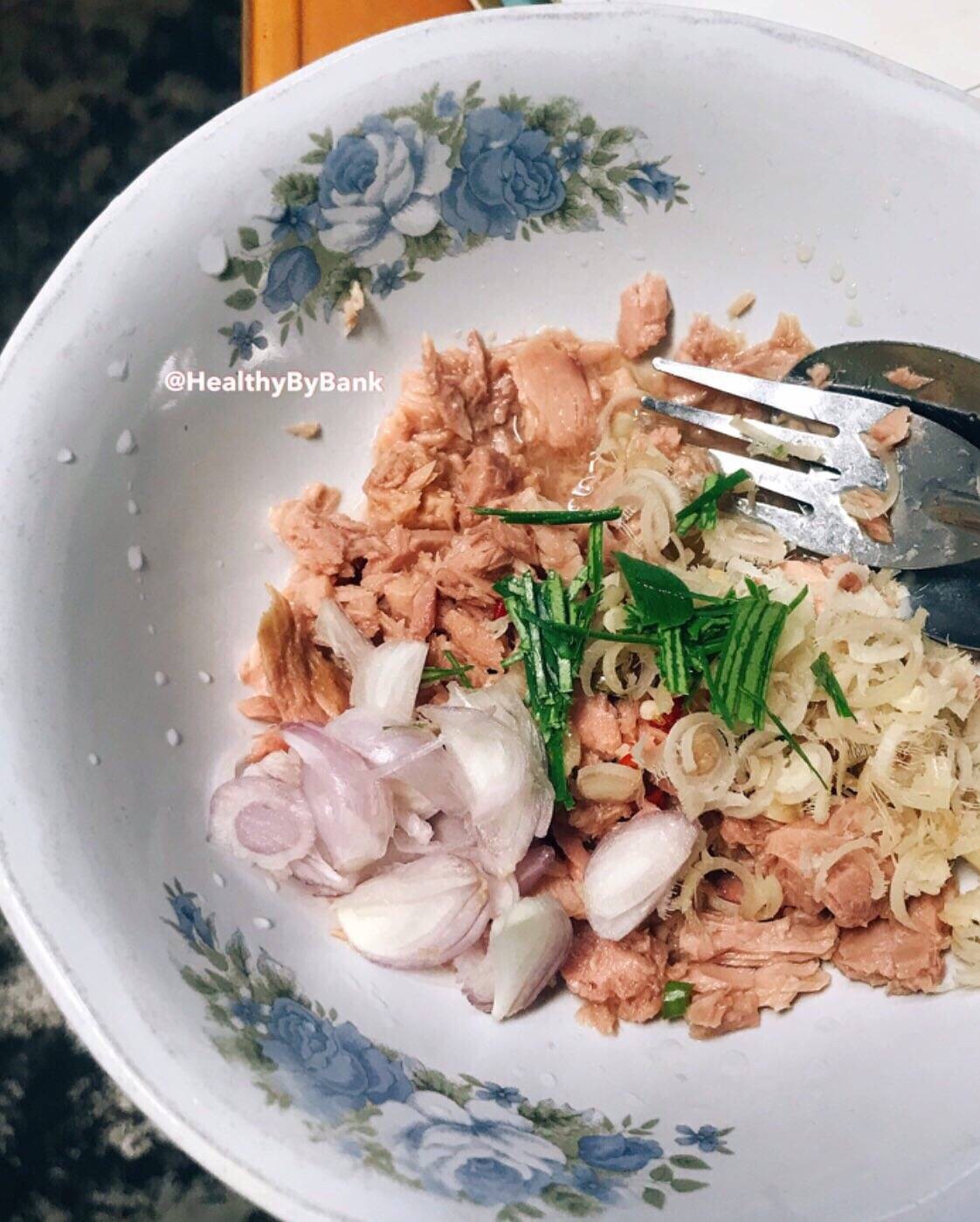 ยำทูน่าแซ่บ โปรตีนแน่น 🎏