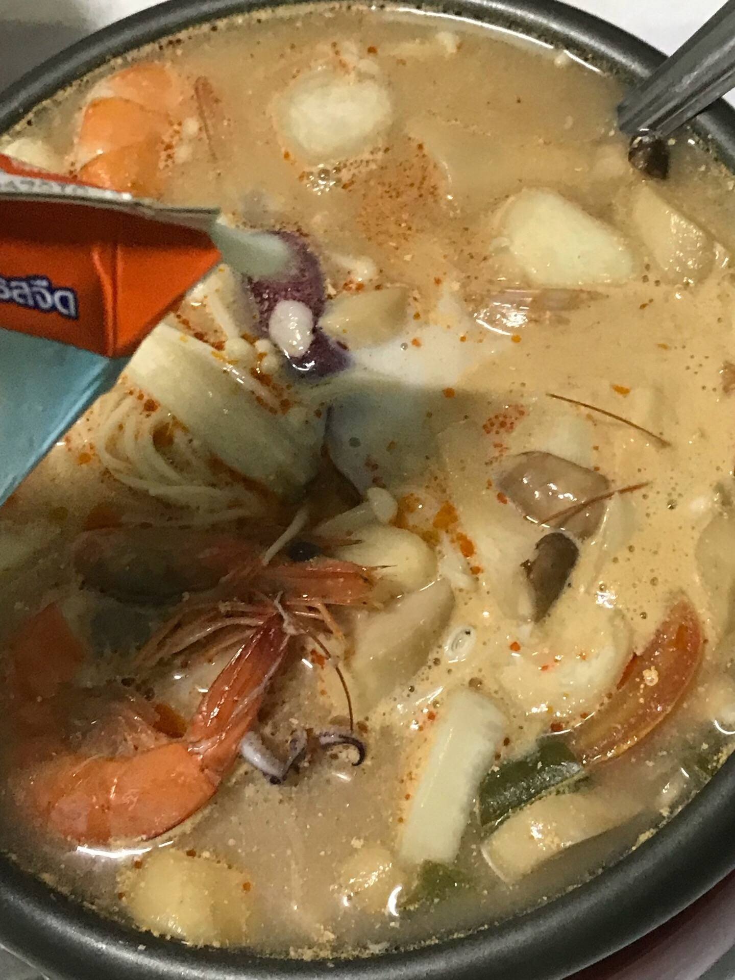 ต้มยำทะเลสูตรน้ำข้นรสดี