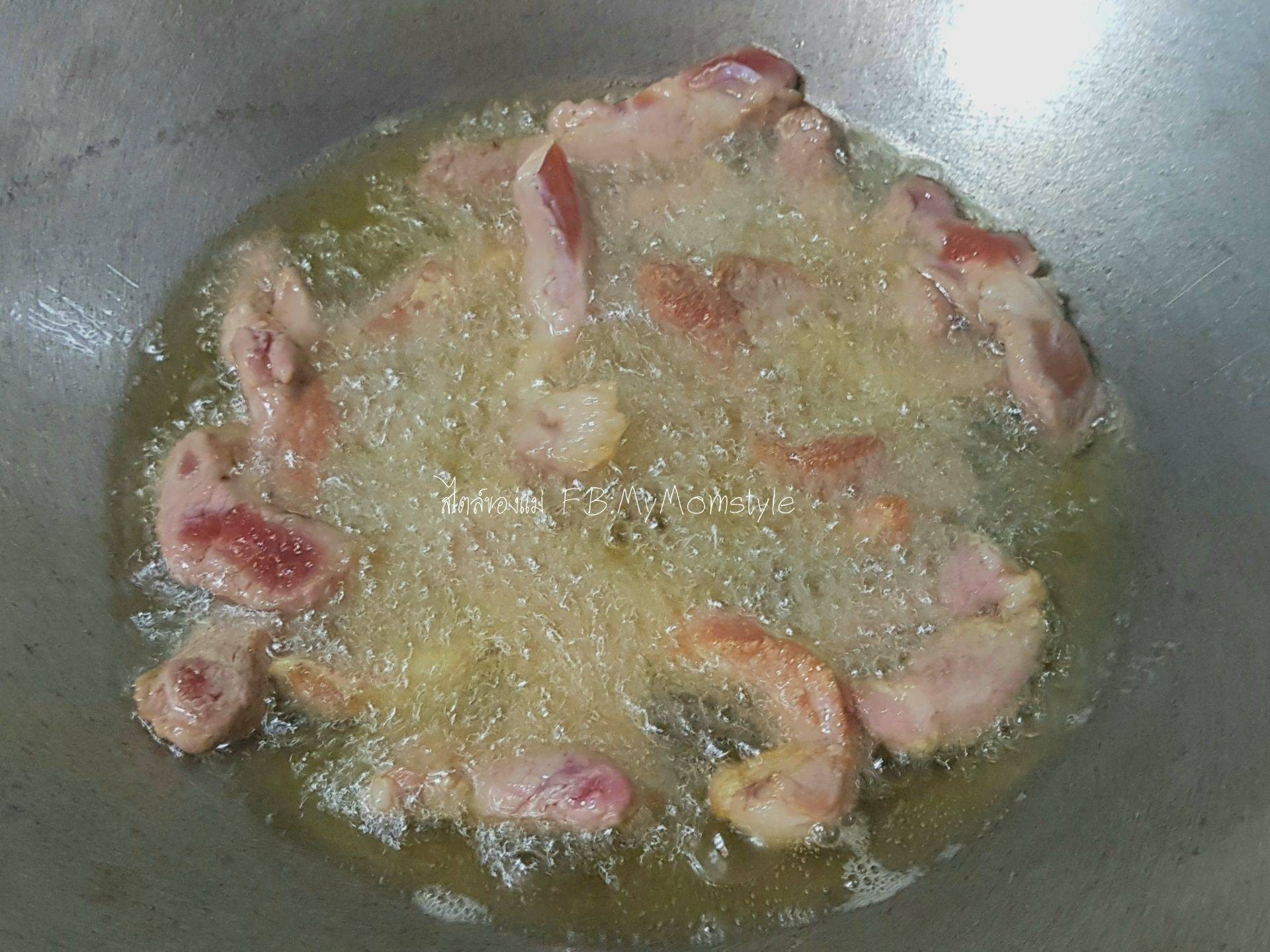 หมูแดดเดียว(สูตรคนอร์ขวด)