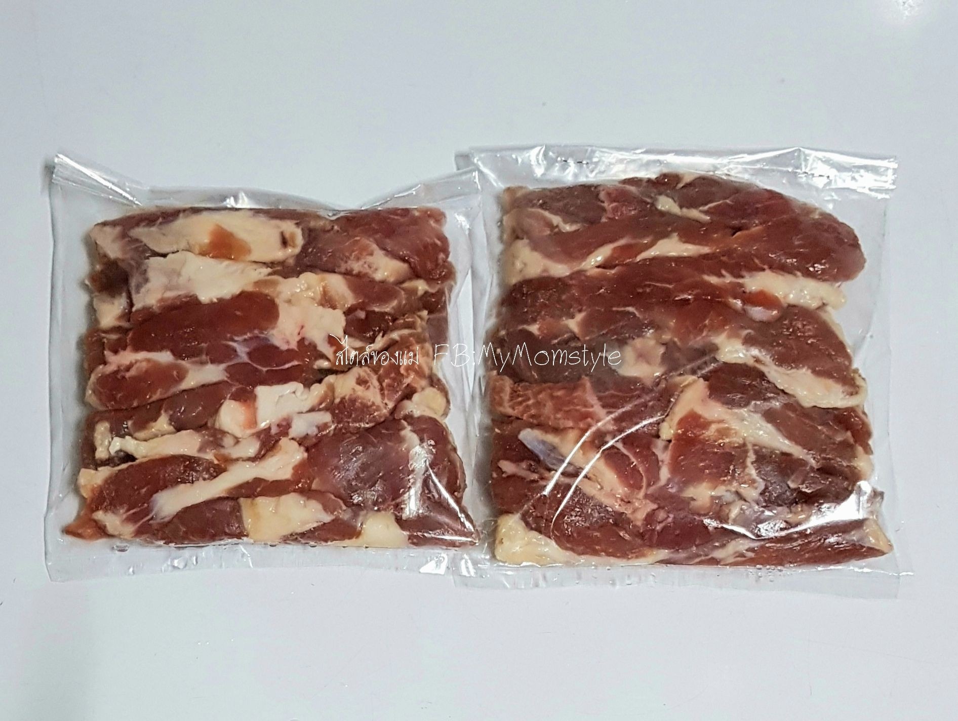 หมูแดดเดียว(สูตรคนอร์ขวด)