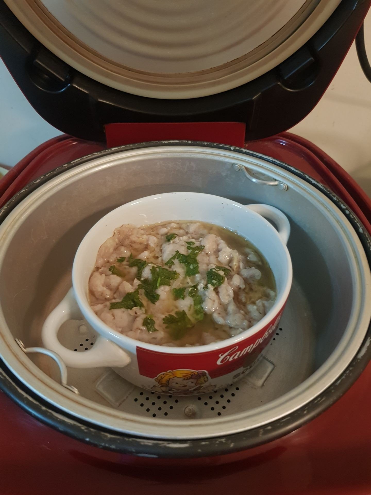 หมูสับนึ่งปลาเค็ม