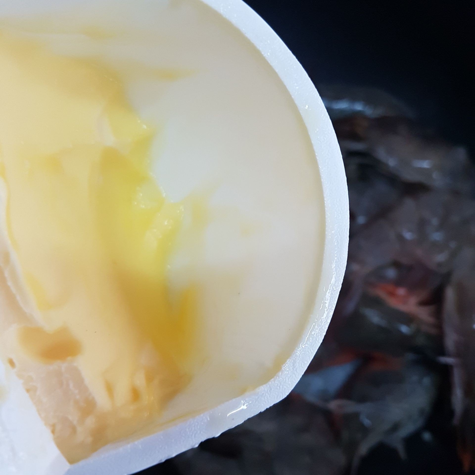 กุ้งนิ่มอบเนย