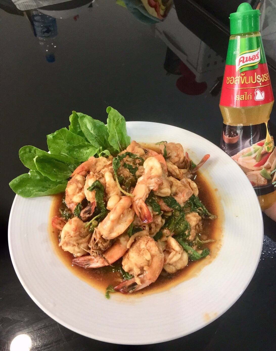 กะเพรากุ้ง