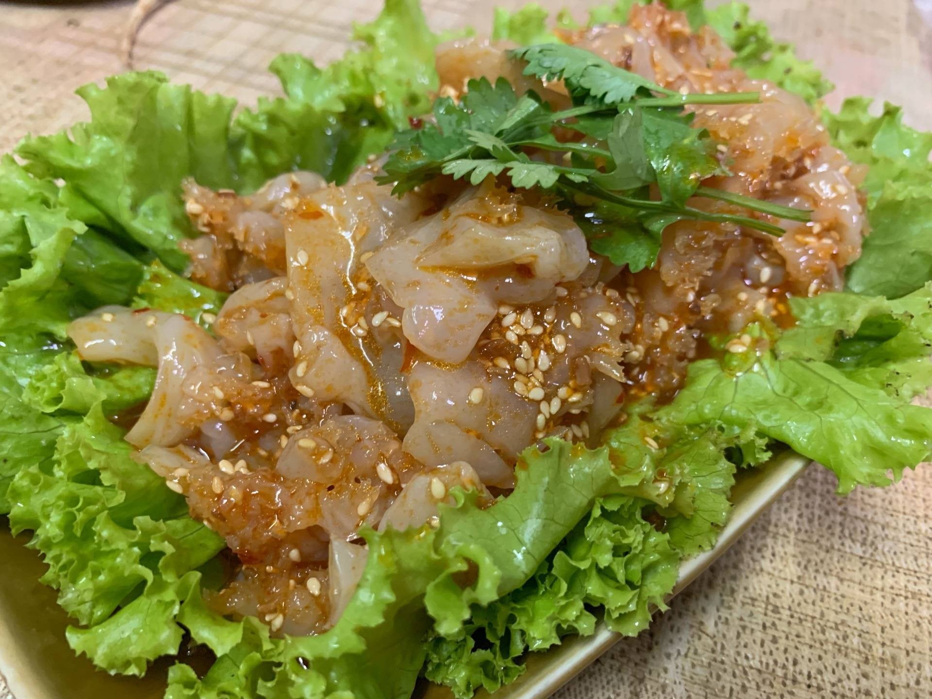 แมงกะพรุนน้ำมันงา