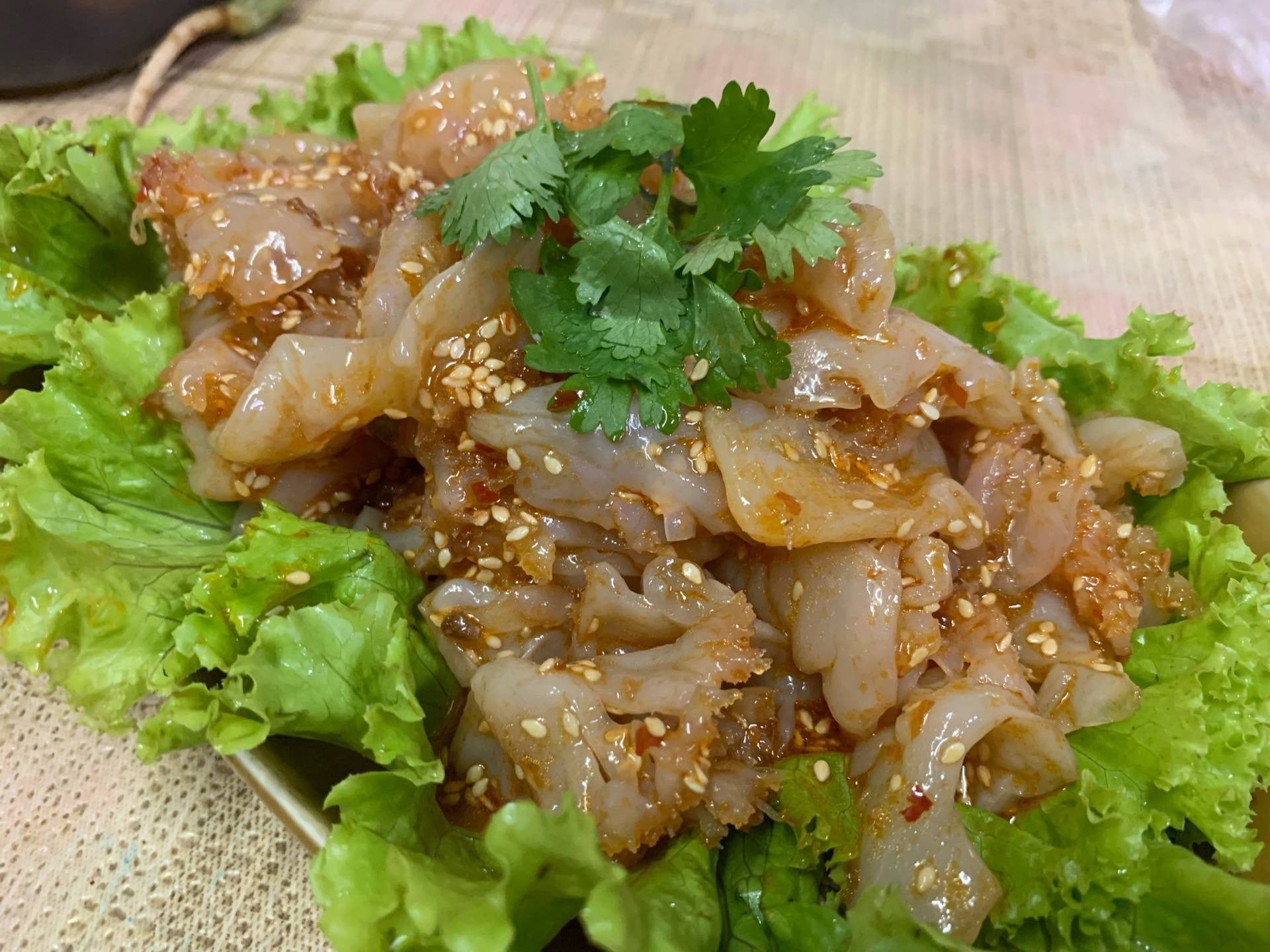 แมงกะพรุนน้ำมันงา