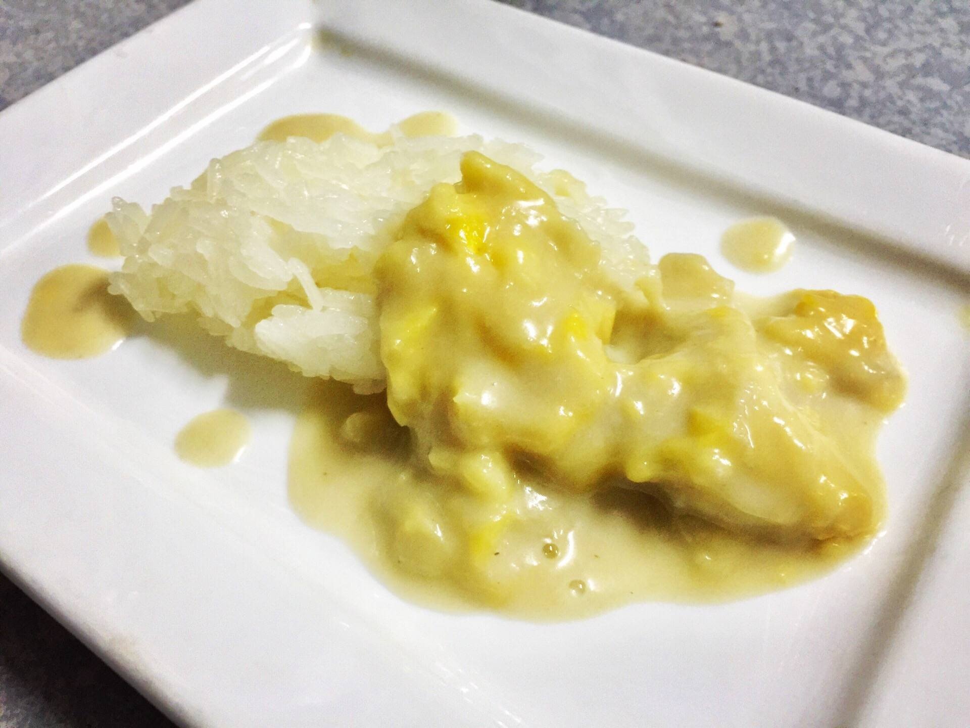 ข้าวเหนียวทุเรียน