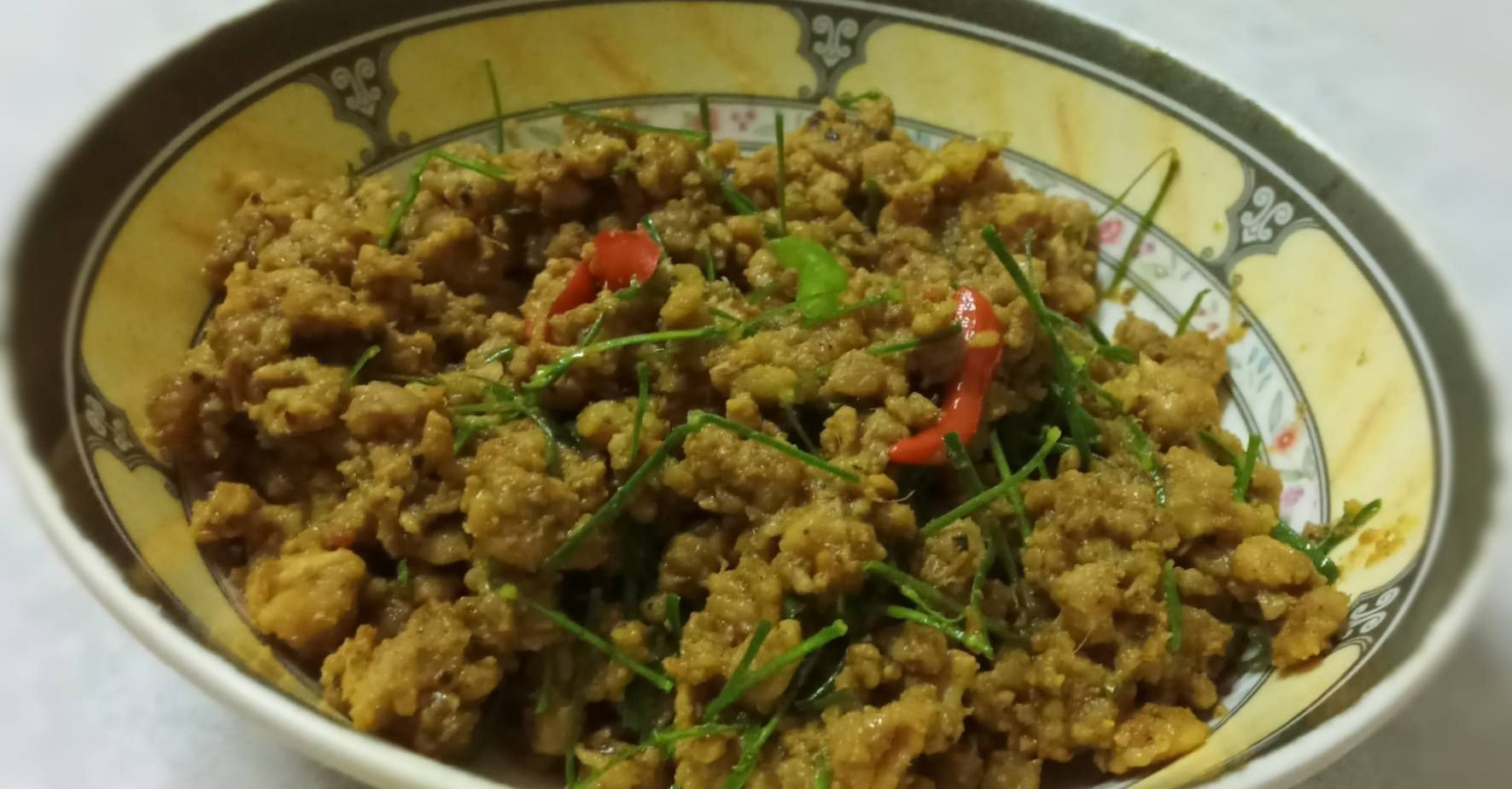 คั่วกลิ้งหมูสับ