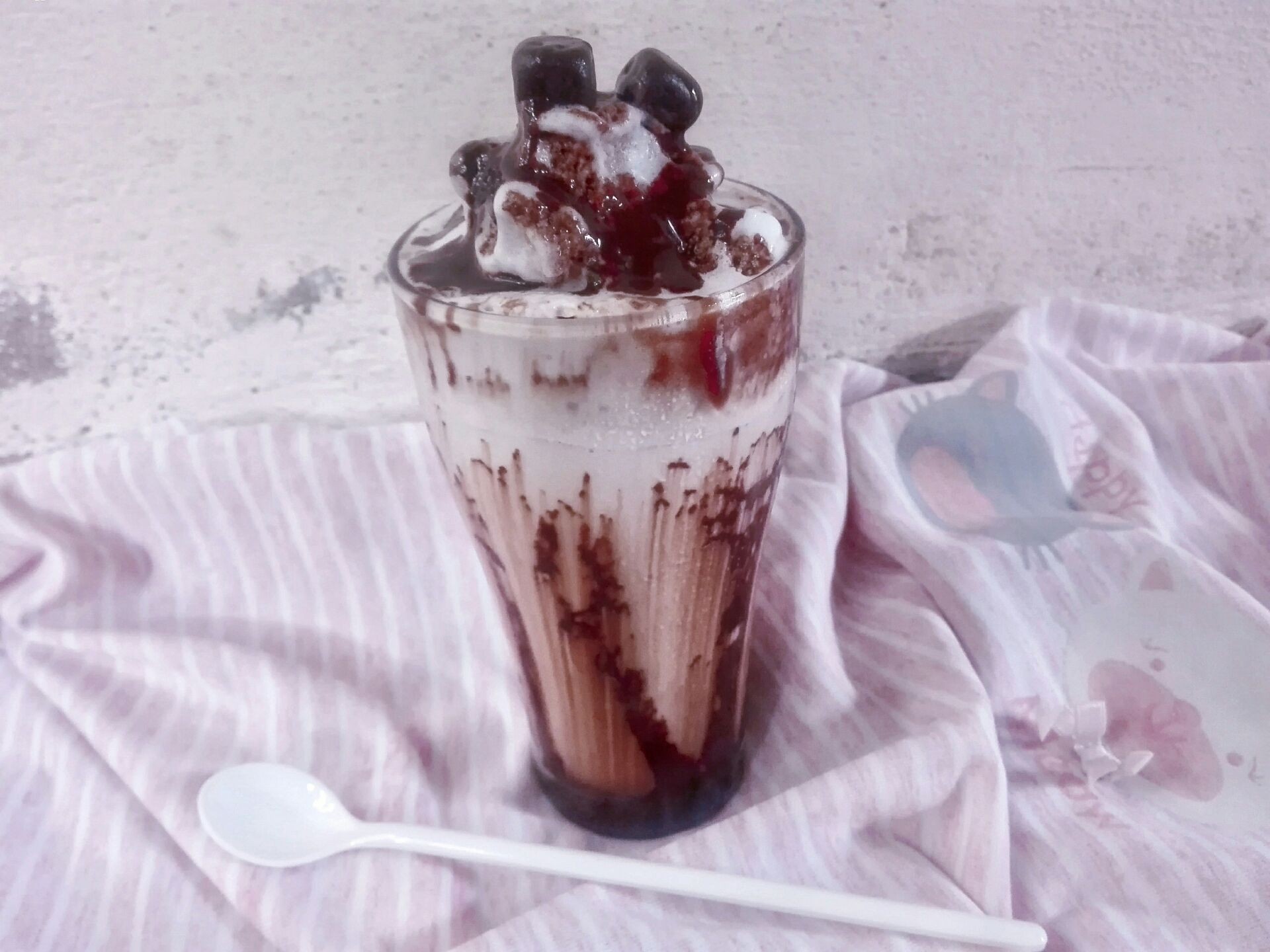 Dark Chocolate Milkshake