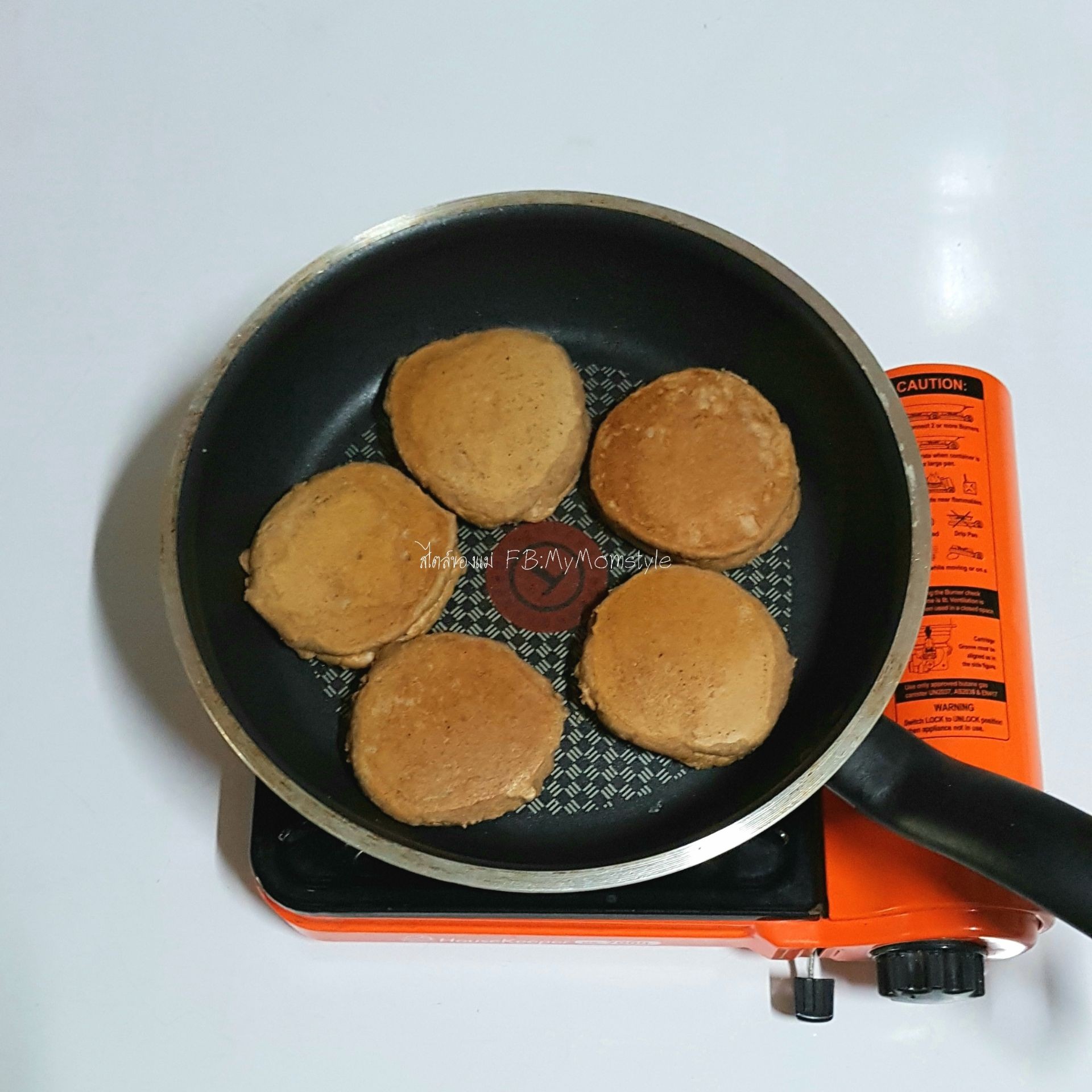 แพนเค้กถั่วหิมพานต์ ( cashew pancakes )
