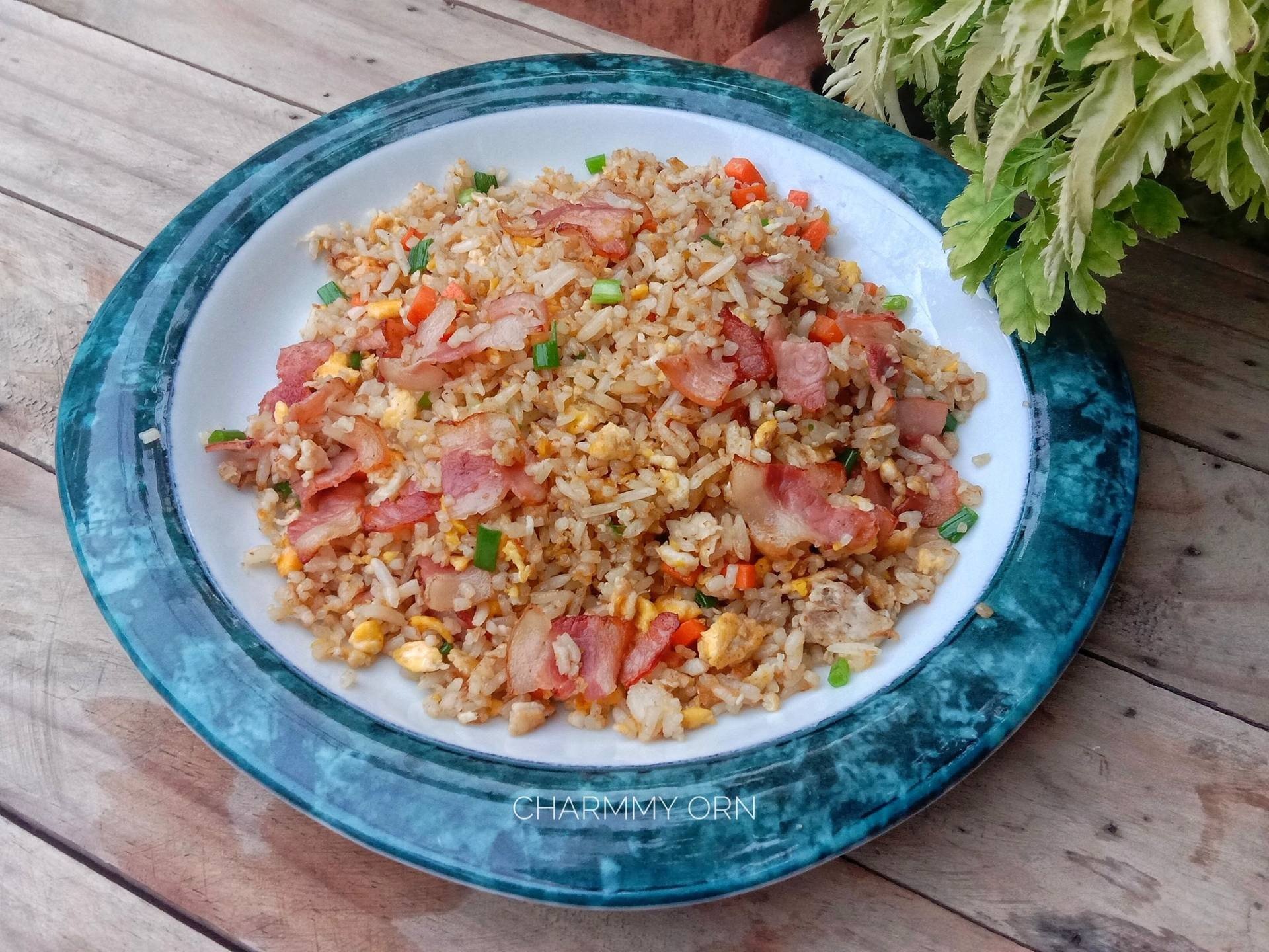 ข้าวผัดเบคอน