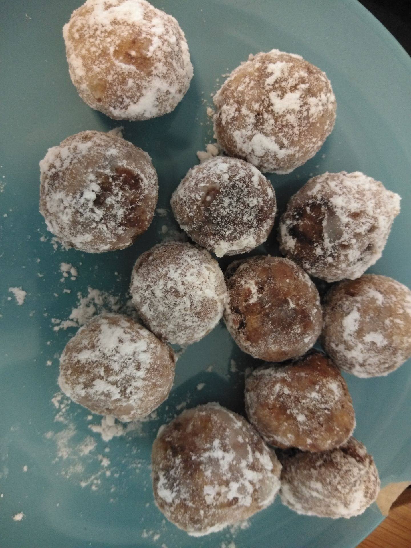 โดนัททอดสูตรไม่ไข่ ไม่นม