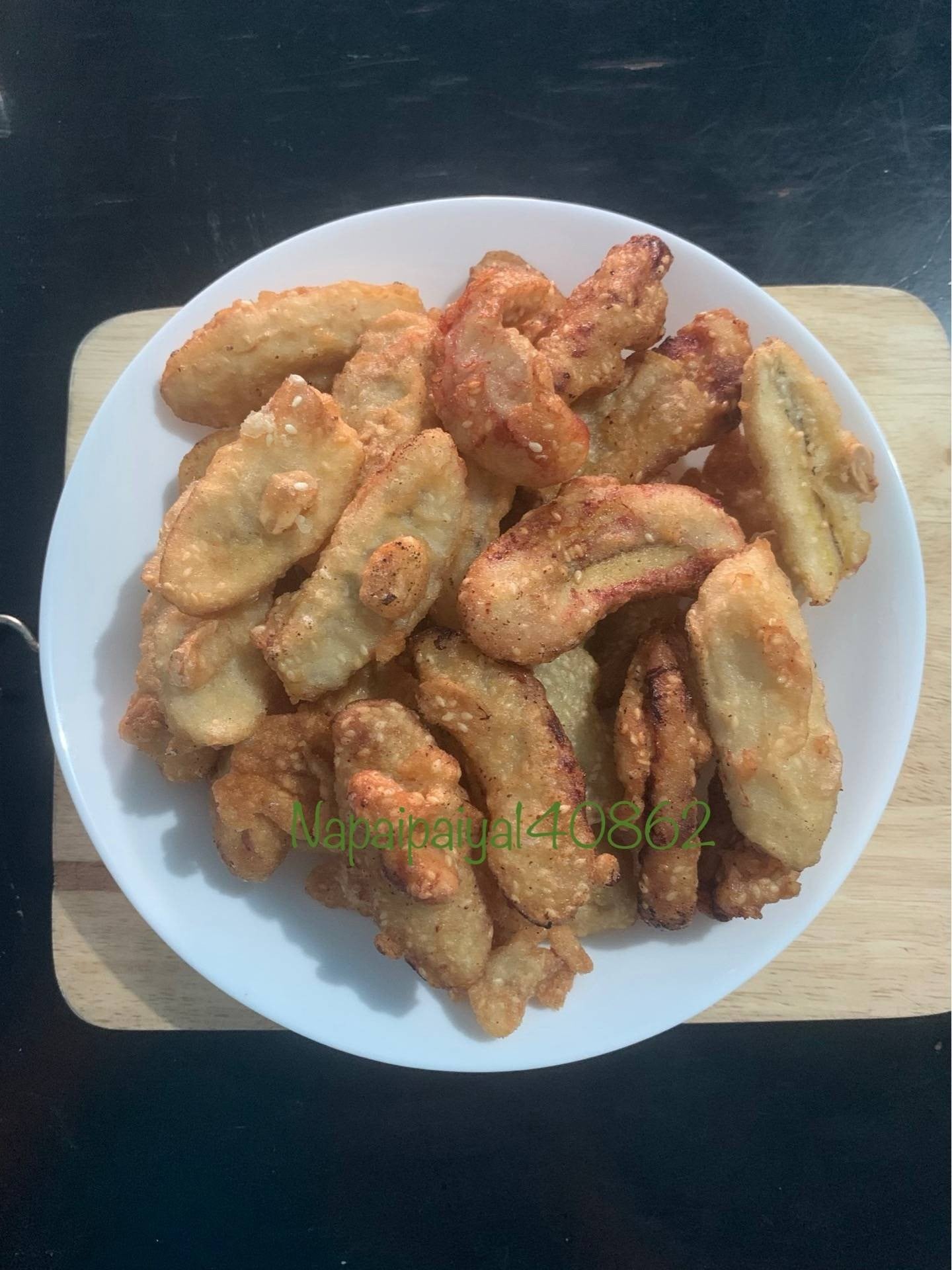 กล้วยทอดสูตรหวานธรรมชาติ