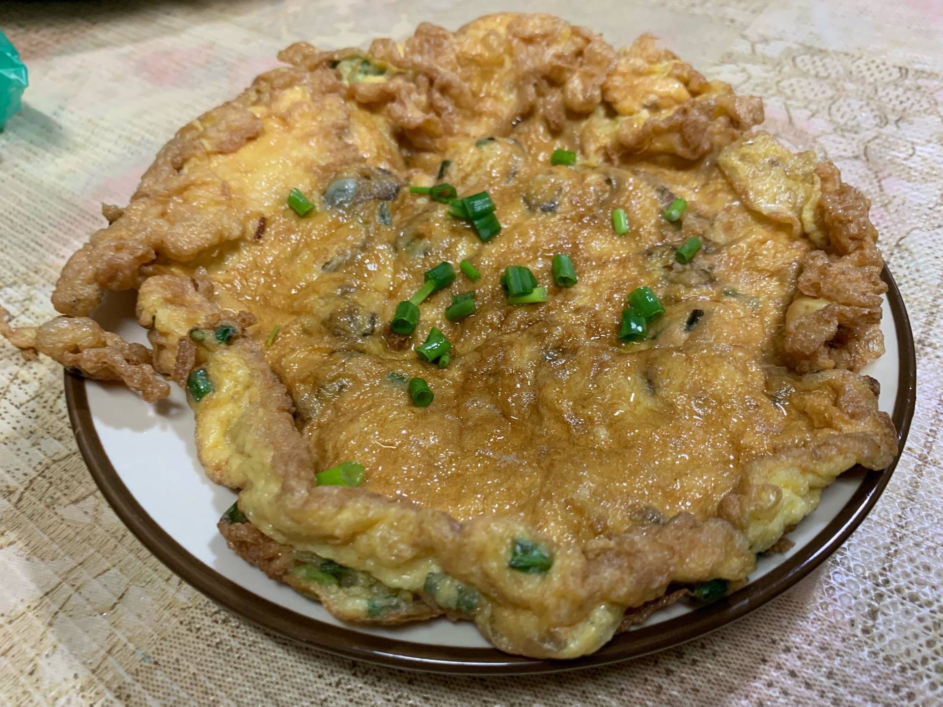 ไข่เจียวหอยนางรม