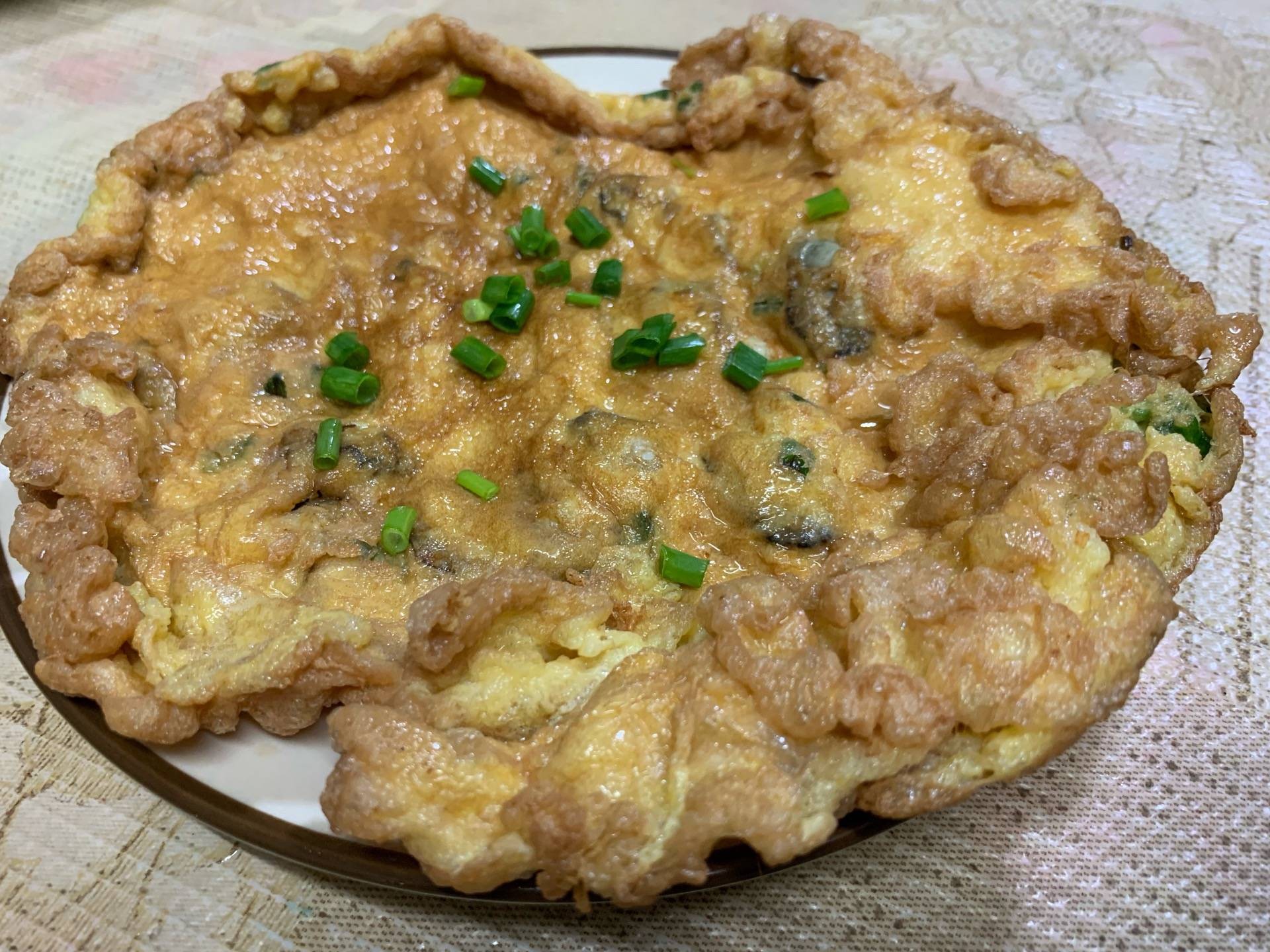 ไข่เจียวหอยนางรม