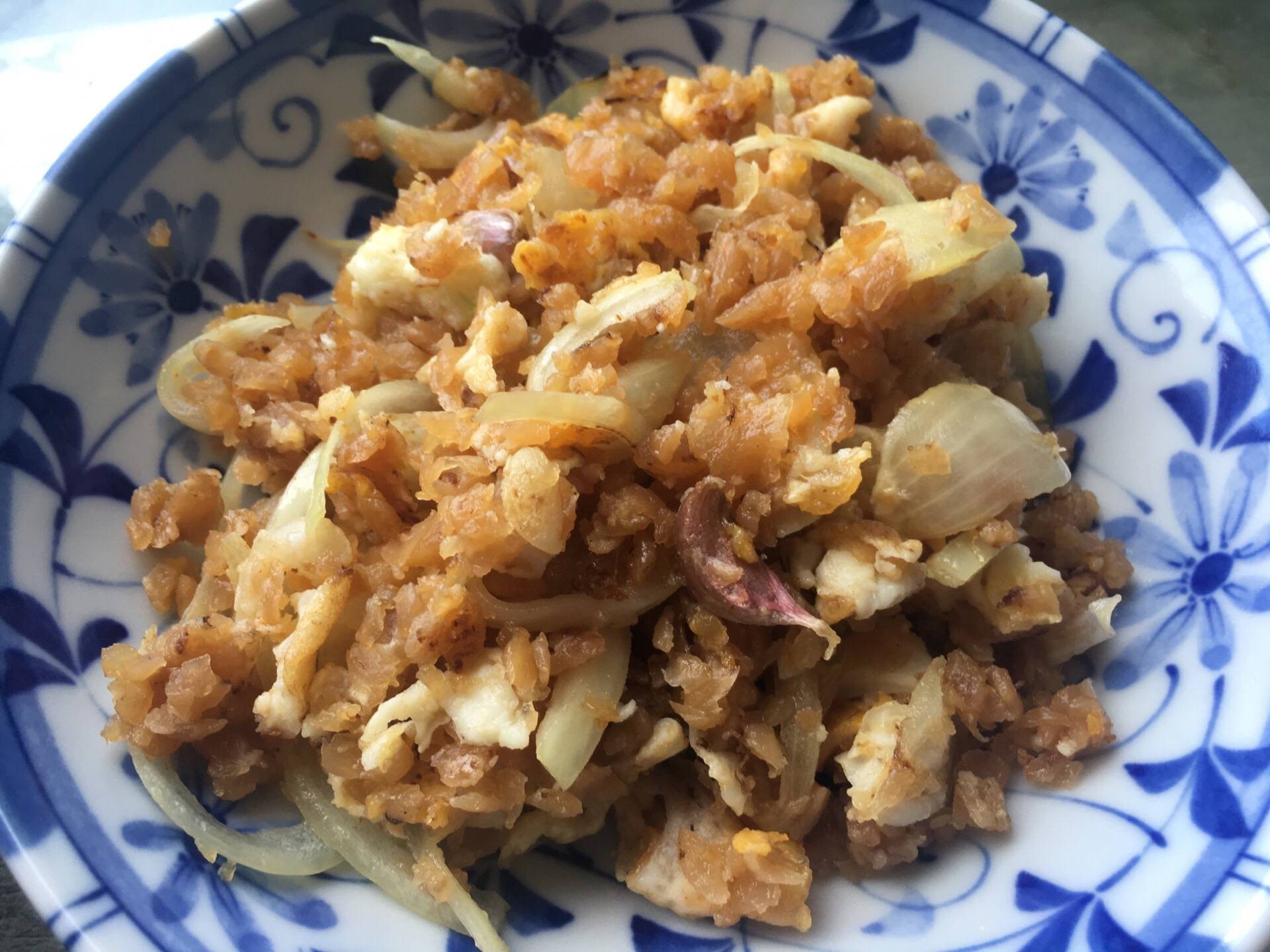 ไช้โป๊วผัดไข่