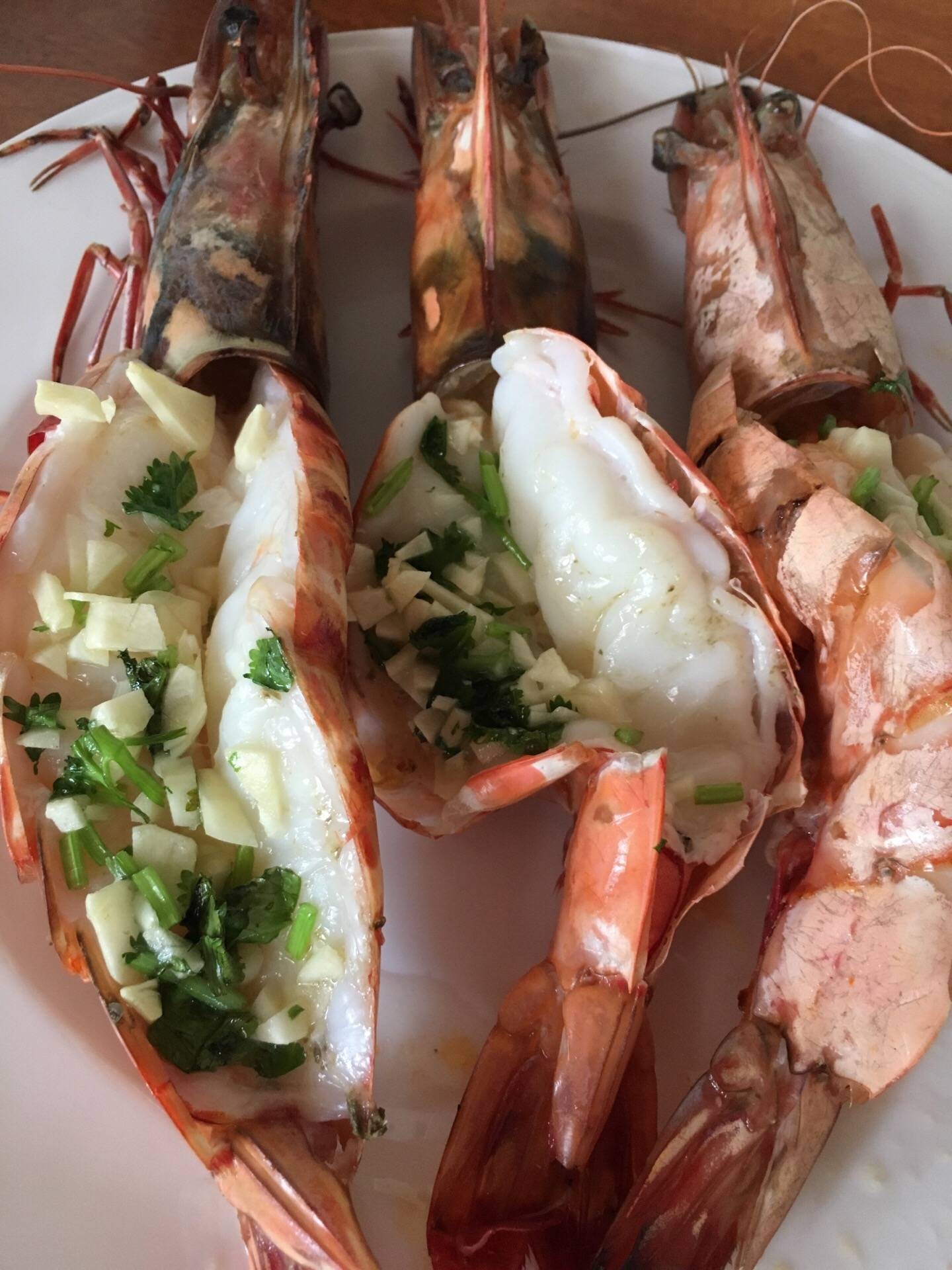 กุ้งอบเนย